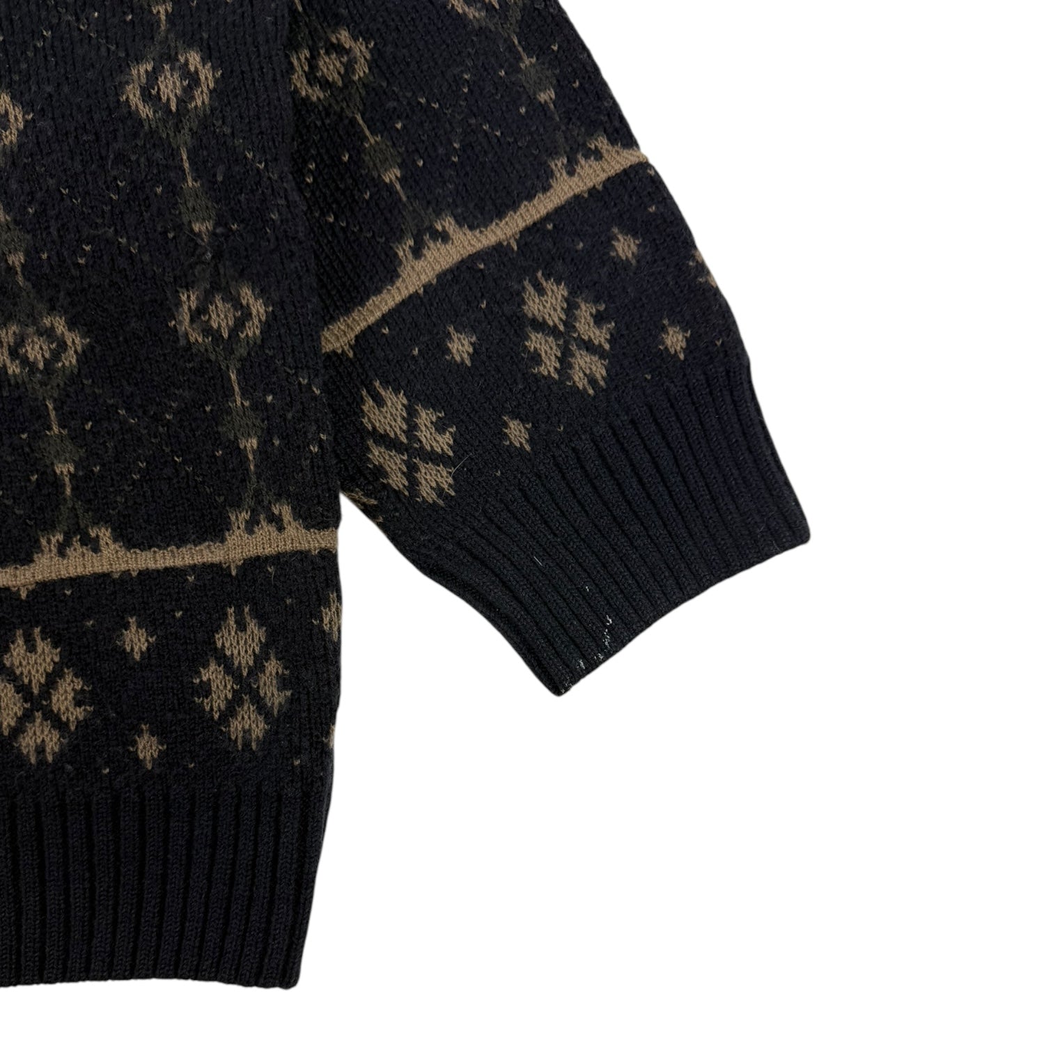 Vintage Tundra Printed Knit Sweater