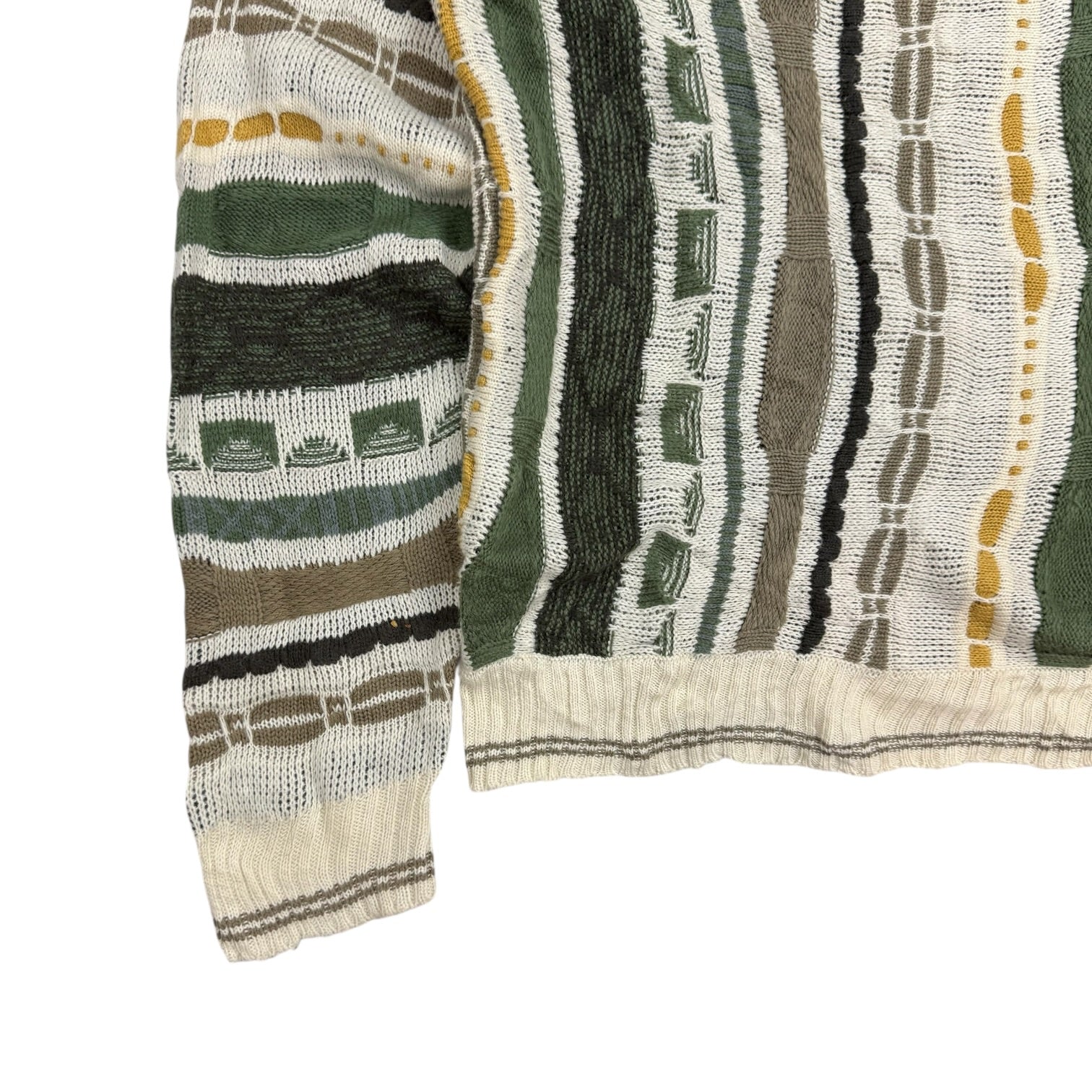 Vintage Cable Knit Sweater Multicolour