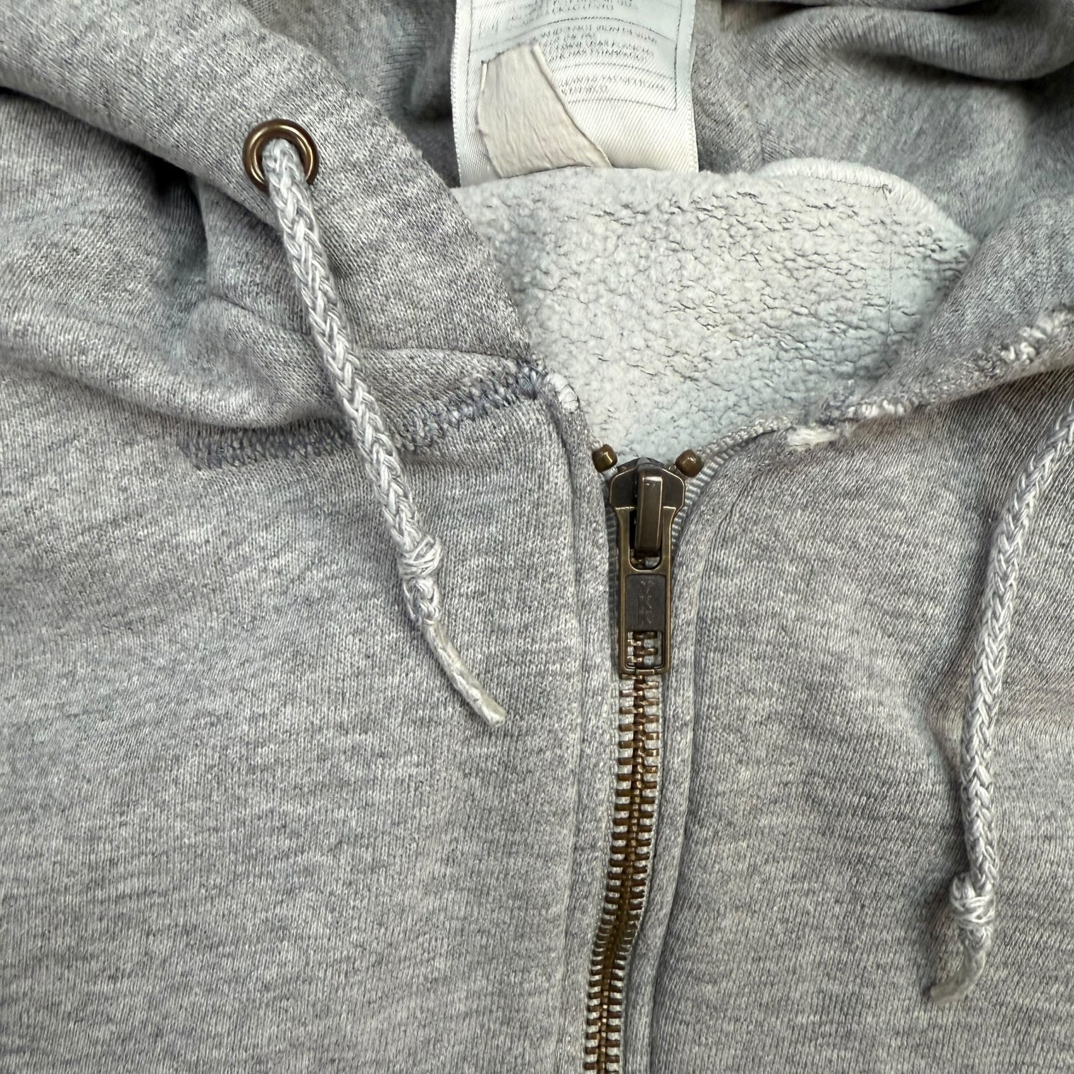 Vintage Nike Zip Up Hoodie Grey