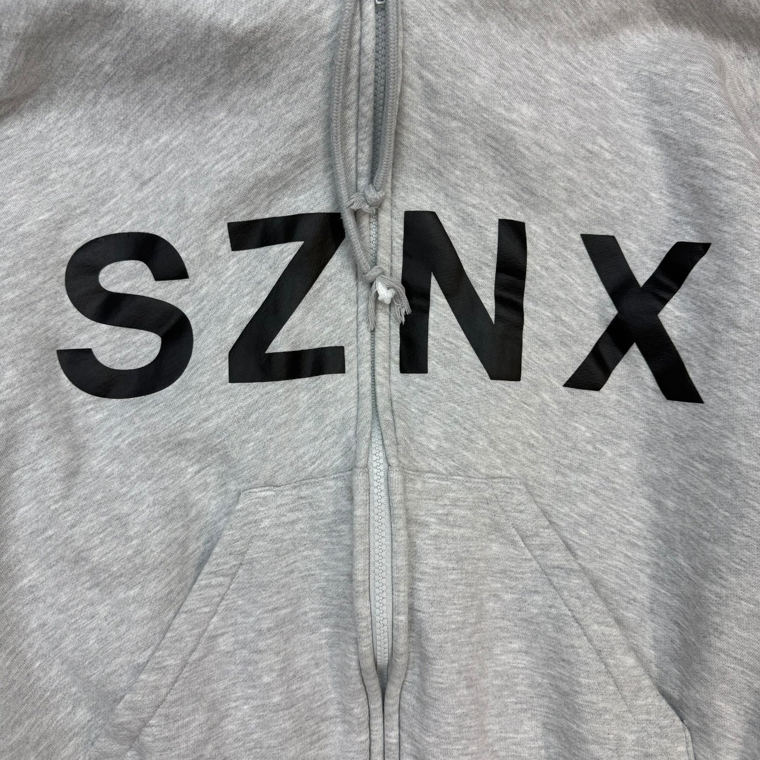 Yeezy HD-10 Zip Up Hoodie Heather Grey