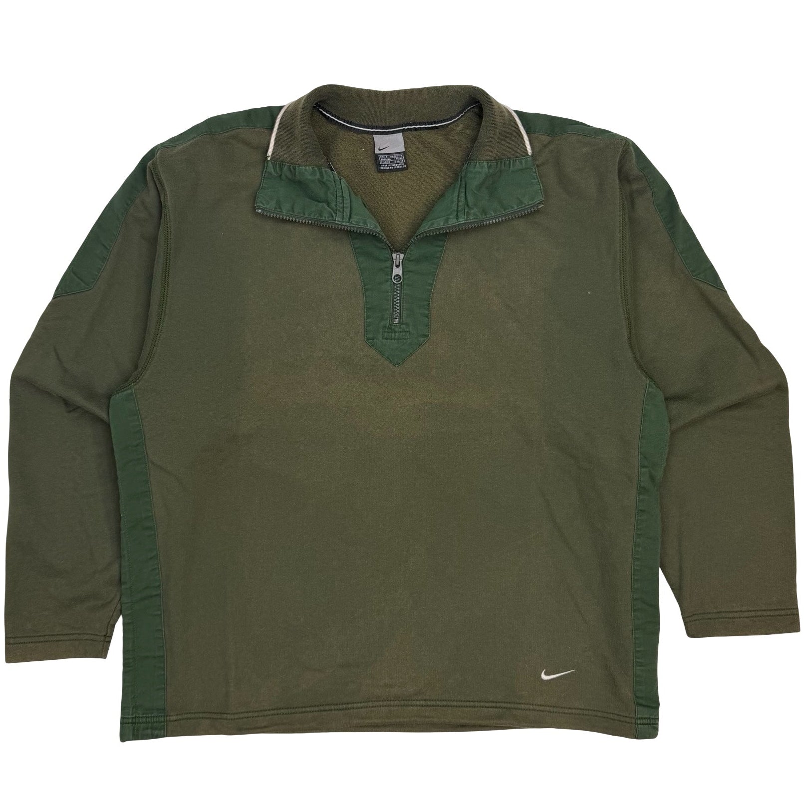 Vintage Nike Golf Quarter Zip Olive Green