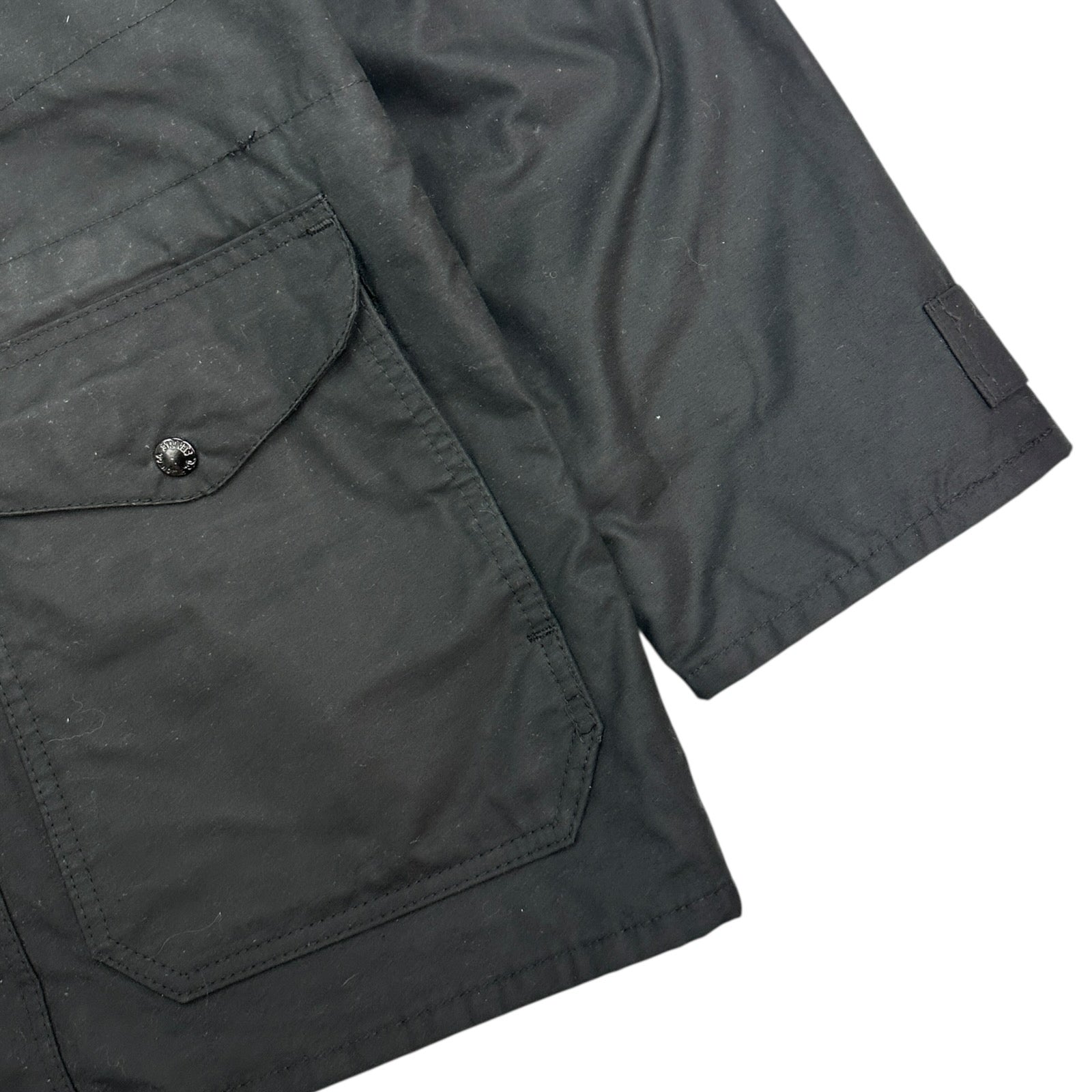 Filson Waxed Tin Cloth Jacket Black