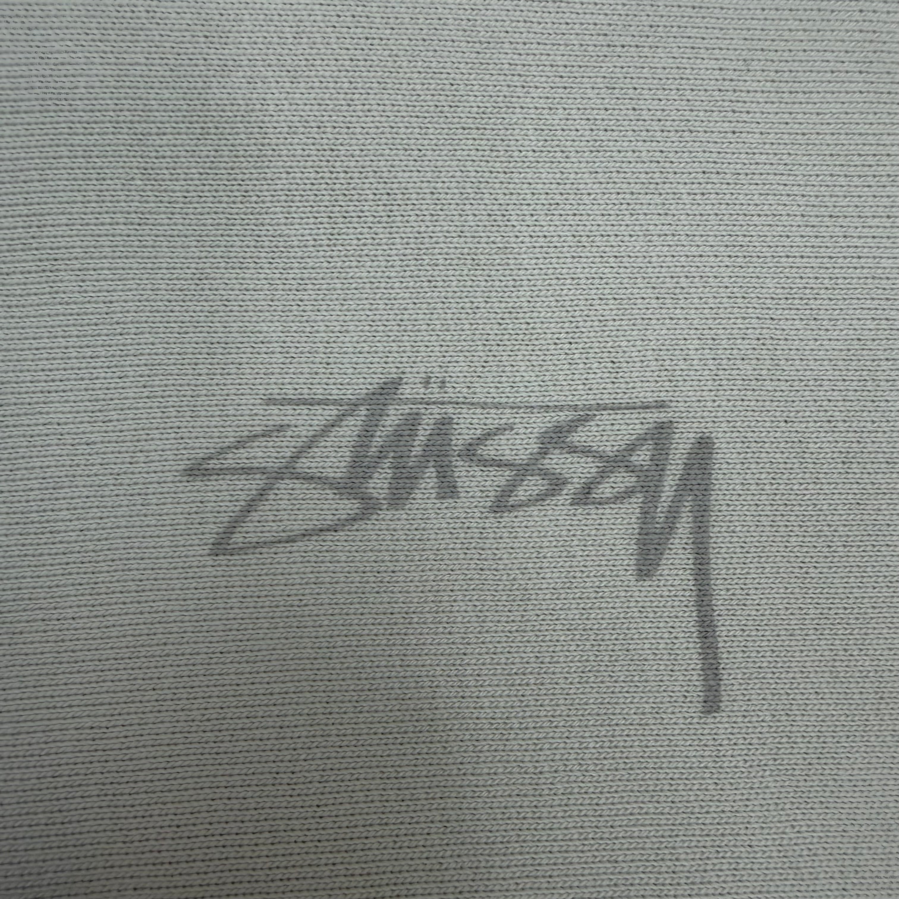 Stussy Lightweight Terry Crewneck Stone