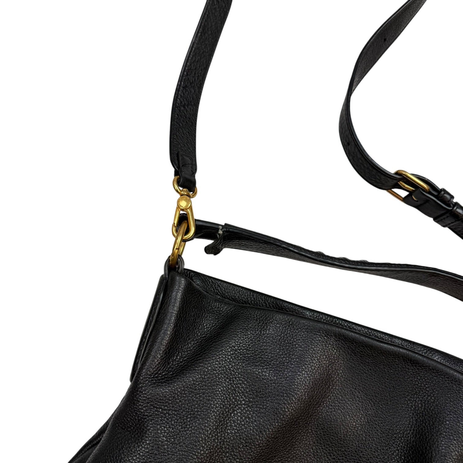 Marc by Marc Jacobs New Q Hillier Hobo Bag Black