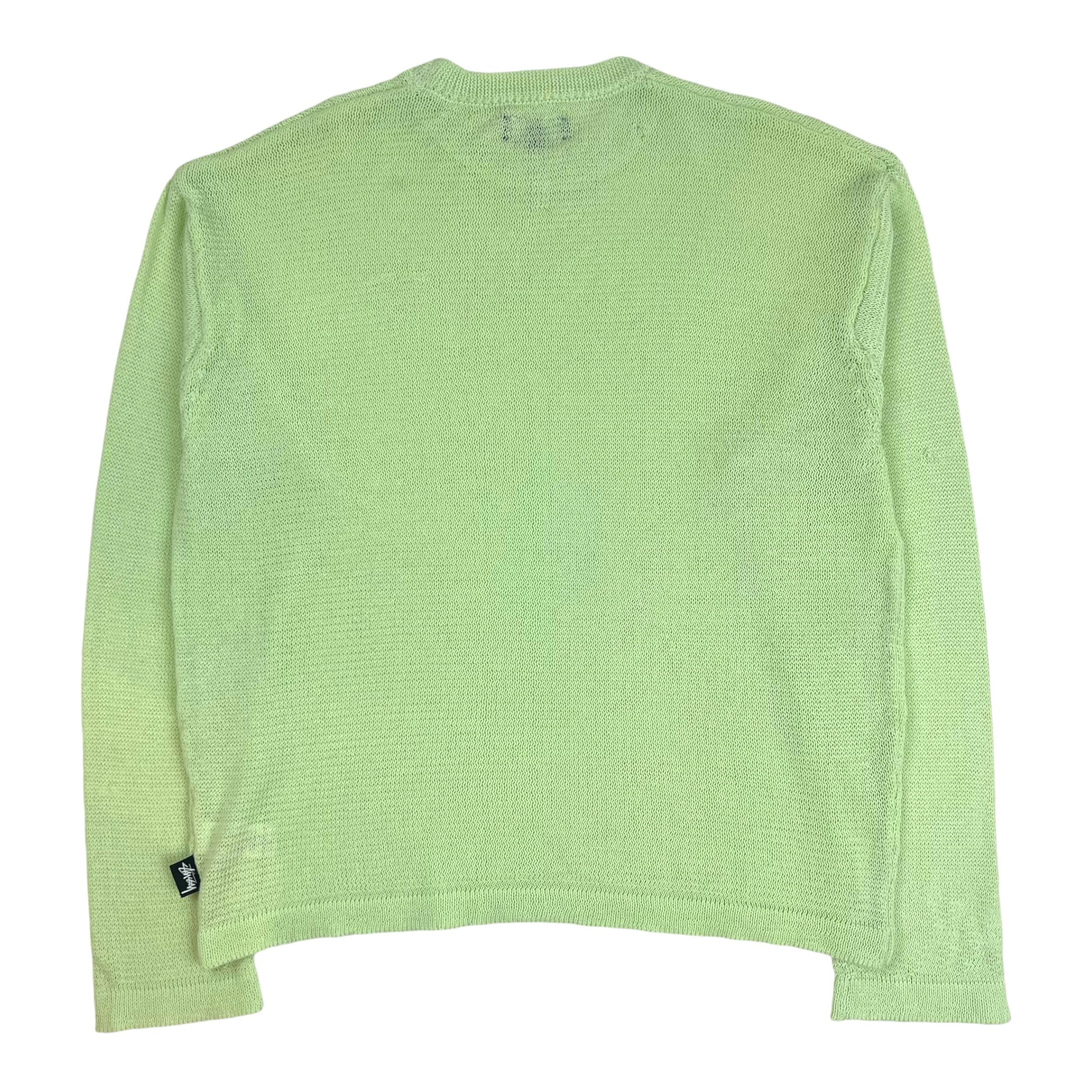 Stussy Light Sensitive Knit Sweater Green