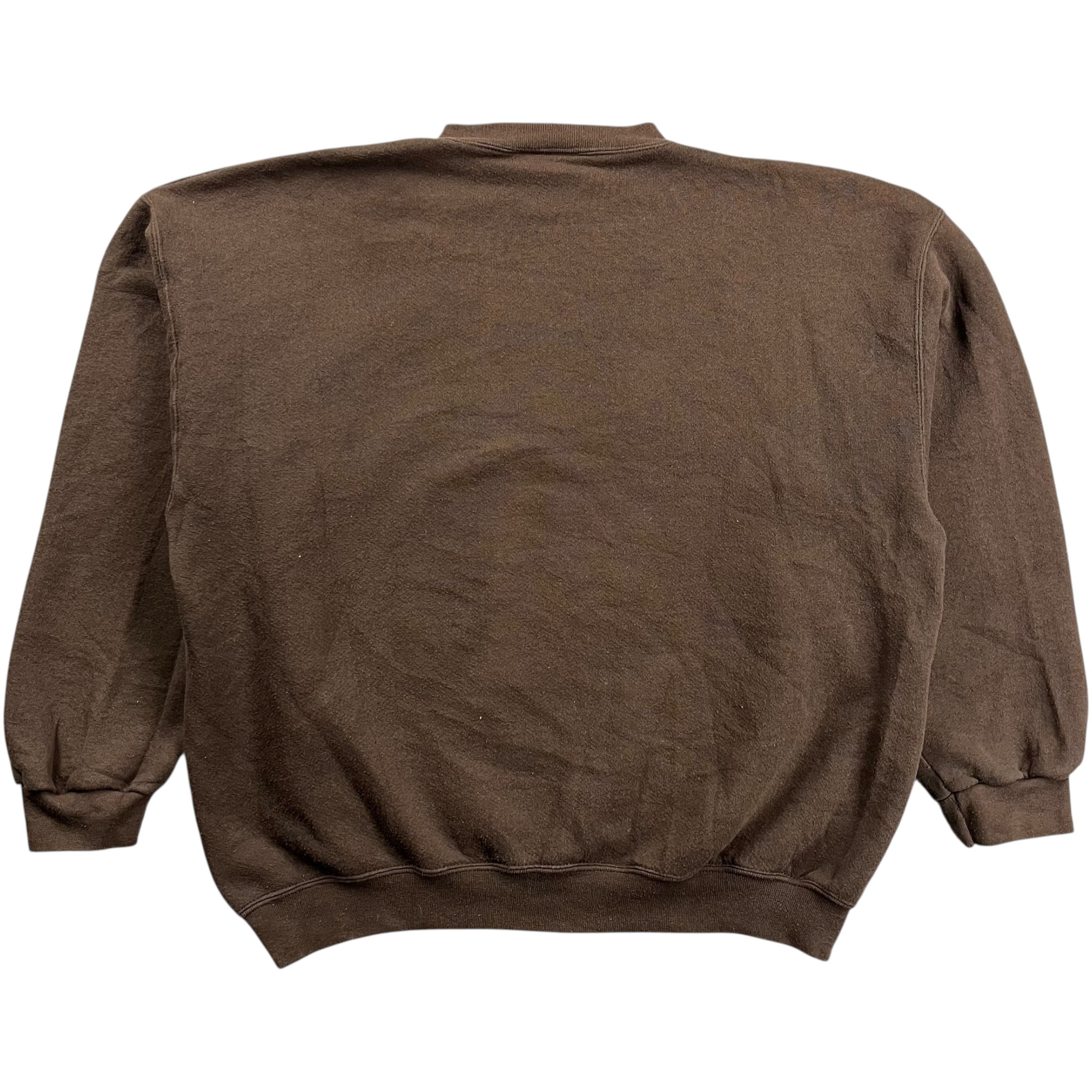 Vintage Cleveland Browns Dawg Pound Crewneck Brown