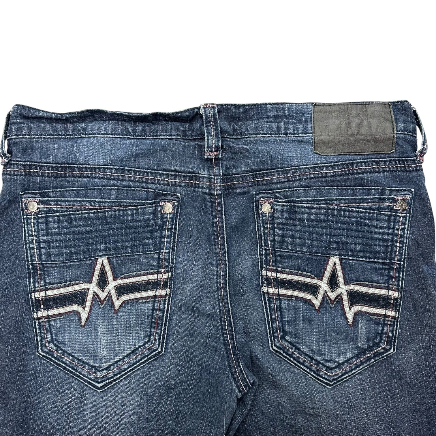 Vintage Y2K Affliction Gear Demin Pants Dark Wash