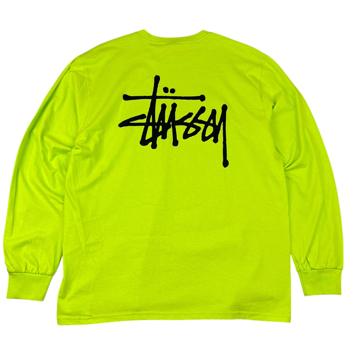 Stussy Basic Long-Sleeve Key Lime
