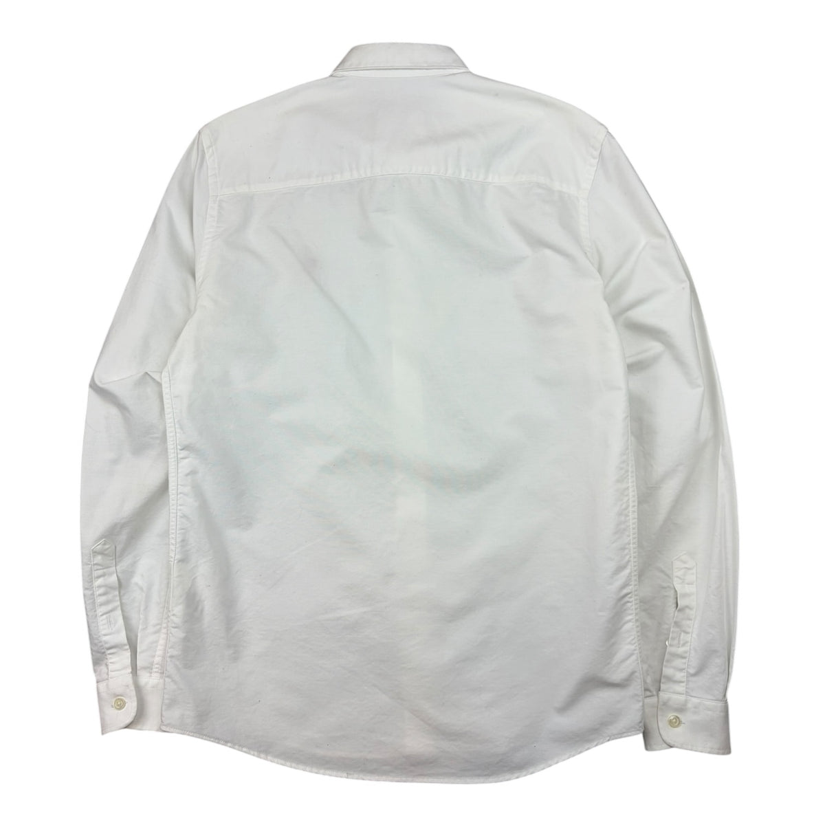 Ami Paris Heart Ace Logo Button Up White