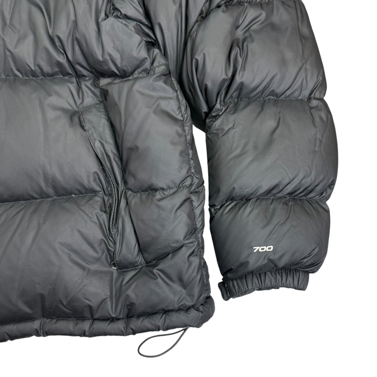 Vintage The North Face Nupste 700 Jacket Black