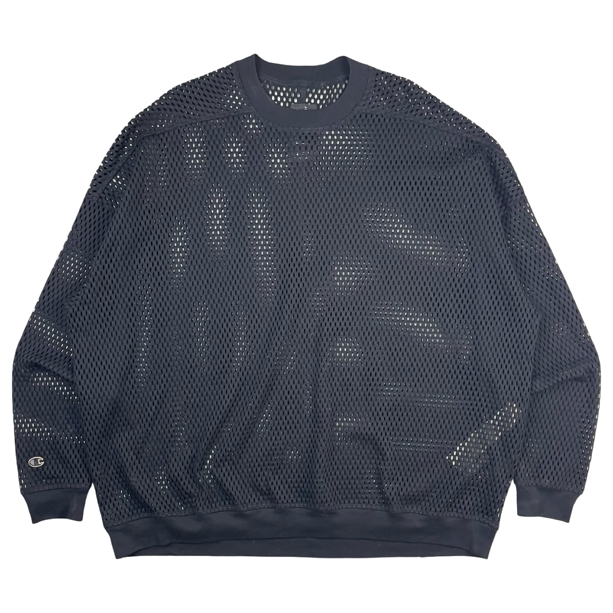Rick Owens x Champion Jumbo Mesh Crew Neck