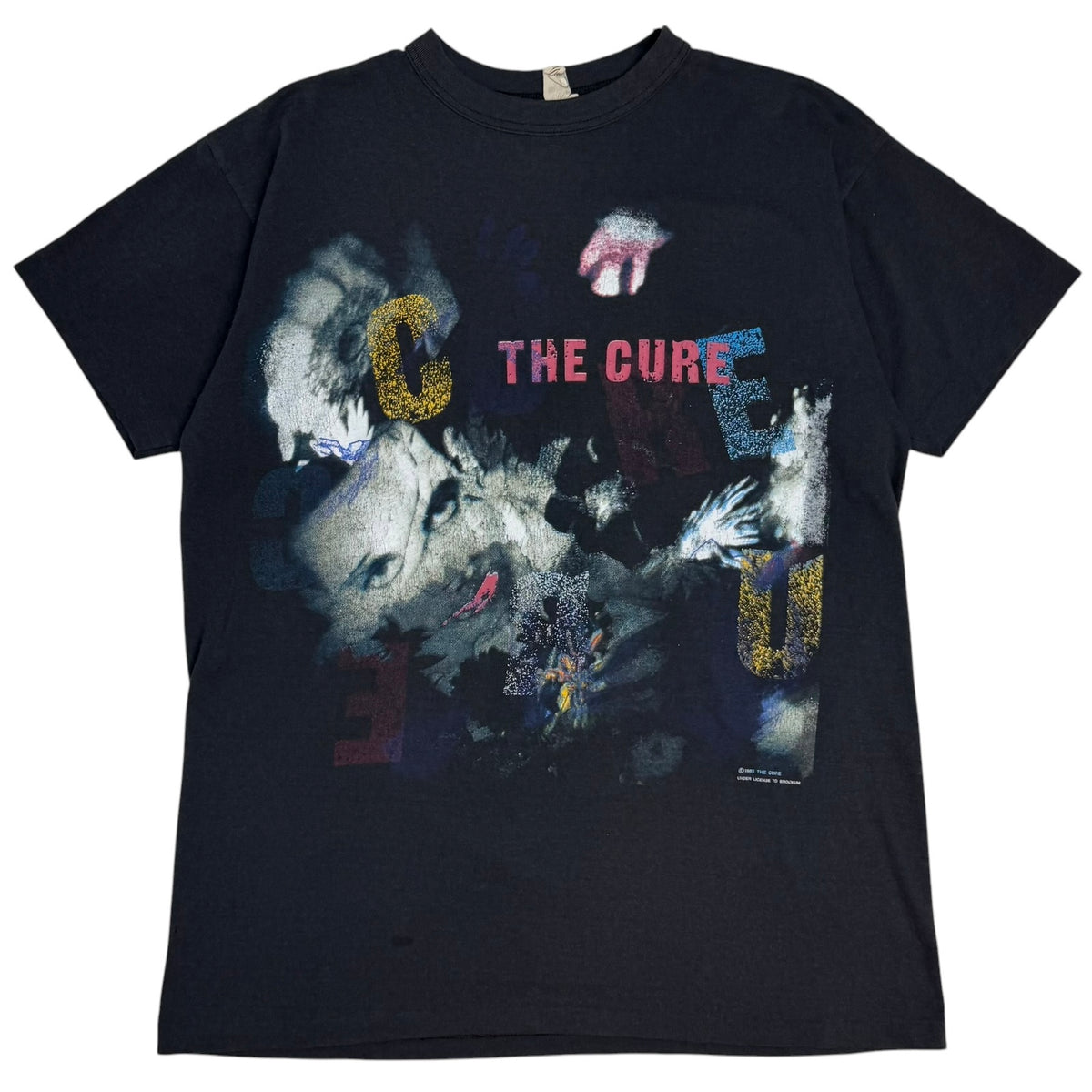 1989 The Cure The Prayer Tour Tee Faded Black