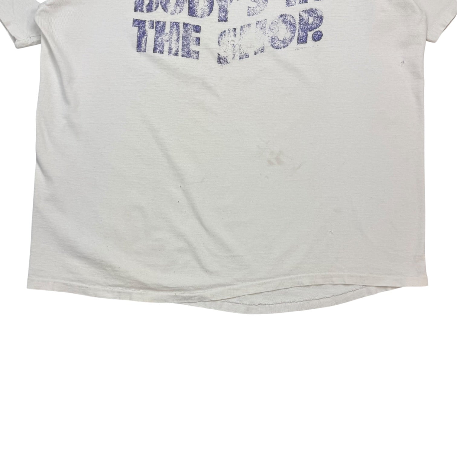 Vintage My Other Body Is In The Shop Tee White