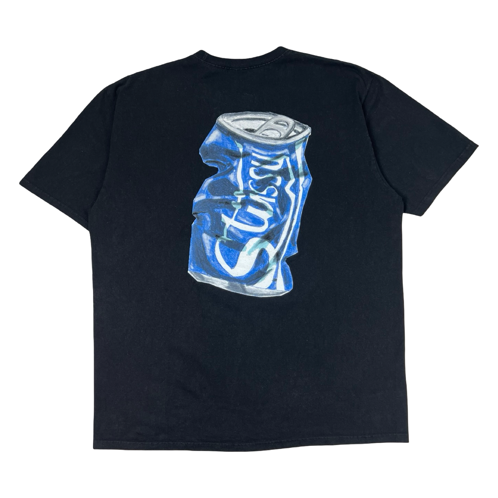 Stussy Soda Can T-Shirt Black