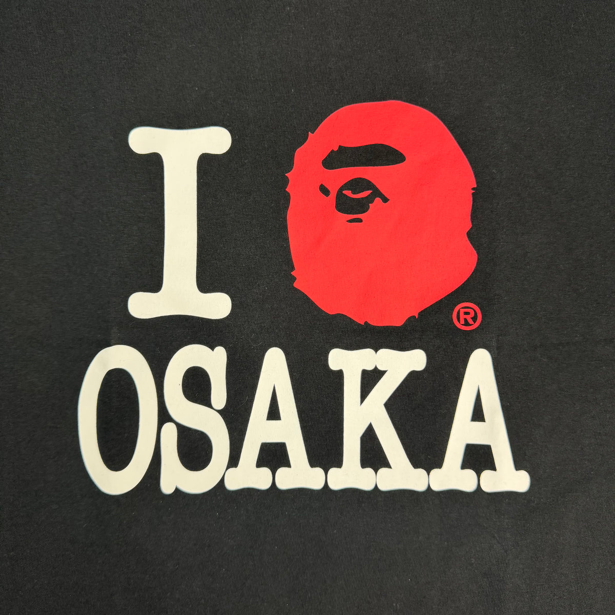 Bape I Love Osaka Tee Black