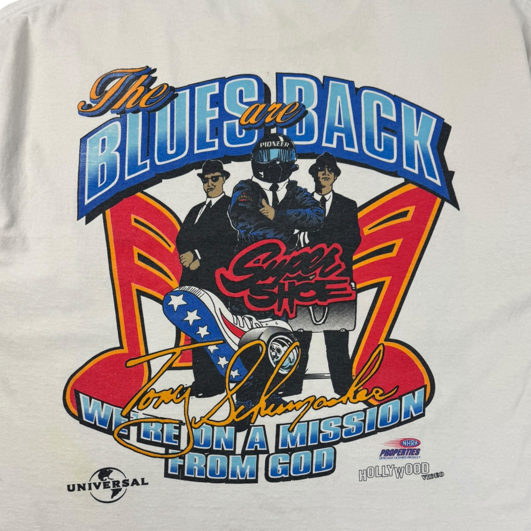 Vintage The Blues Brothers NASCAR Racing T-Shirt