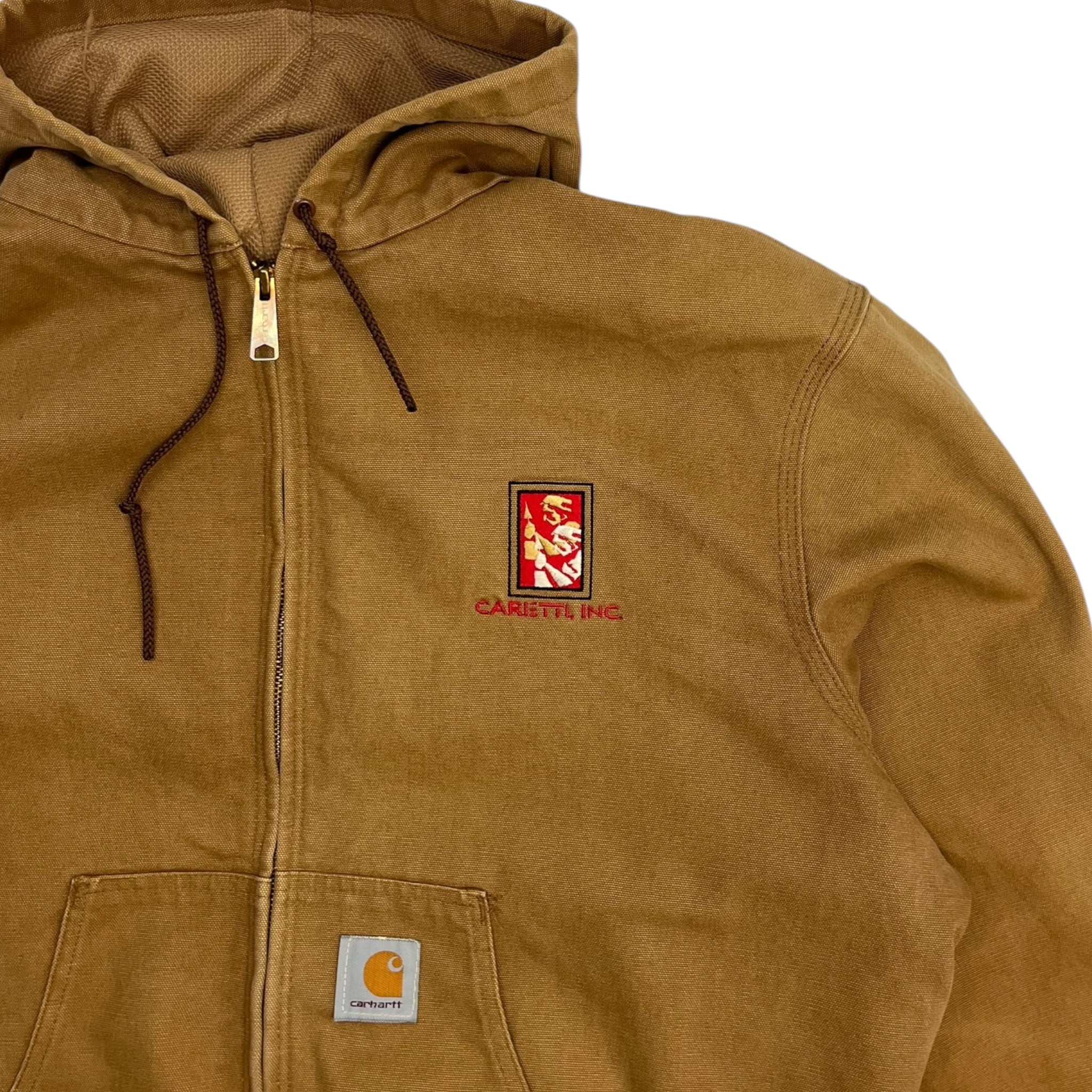 Vintage Carhartt Thermal Lined J03 Jacket Brown