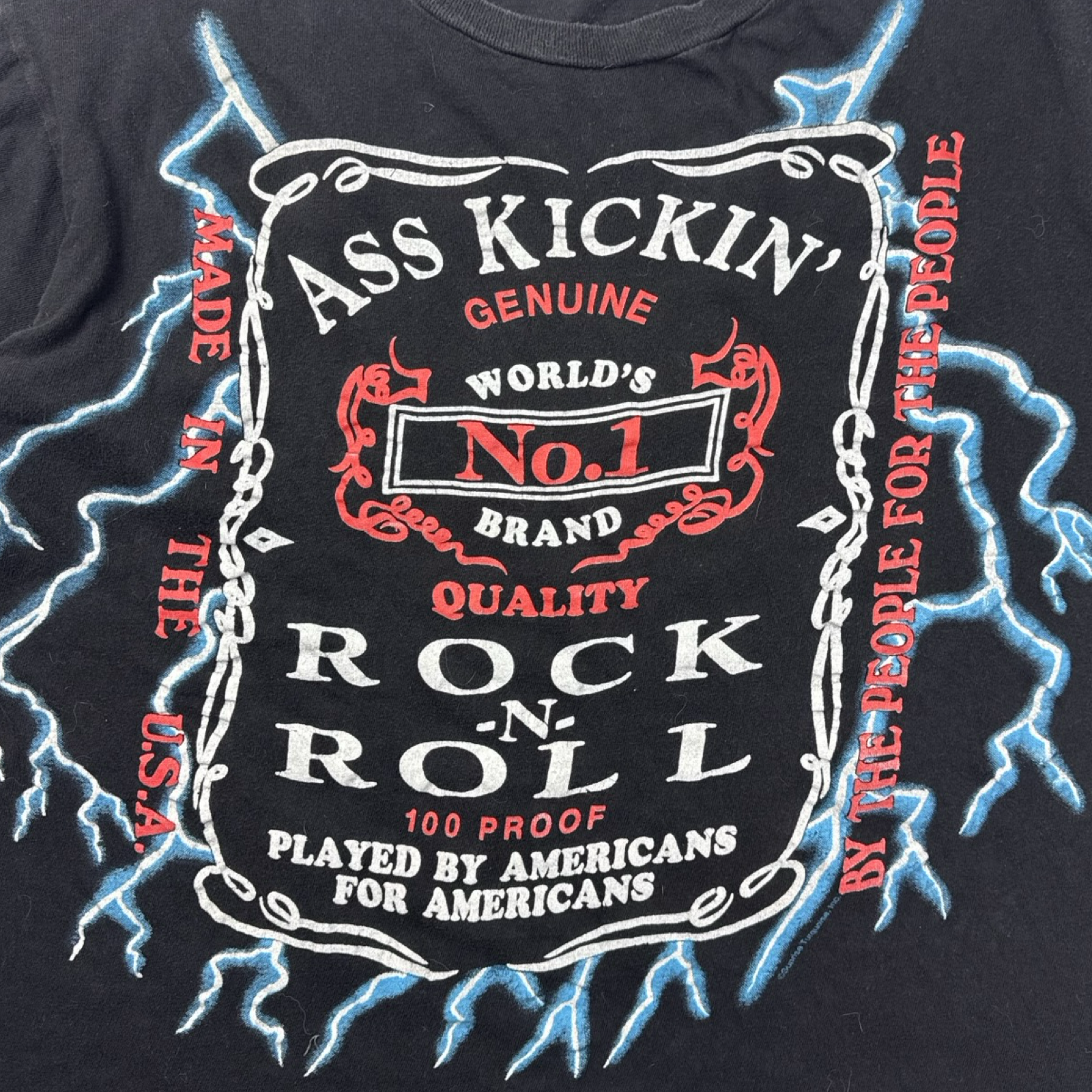Vintage American Thunder Jack Daniel’s Parody T-Shirt