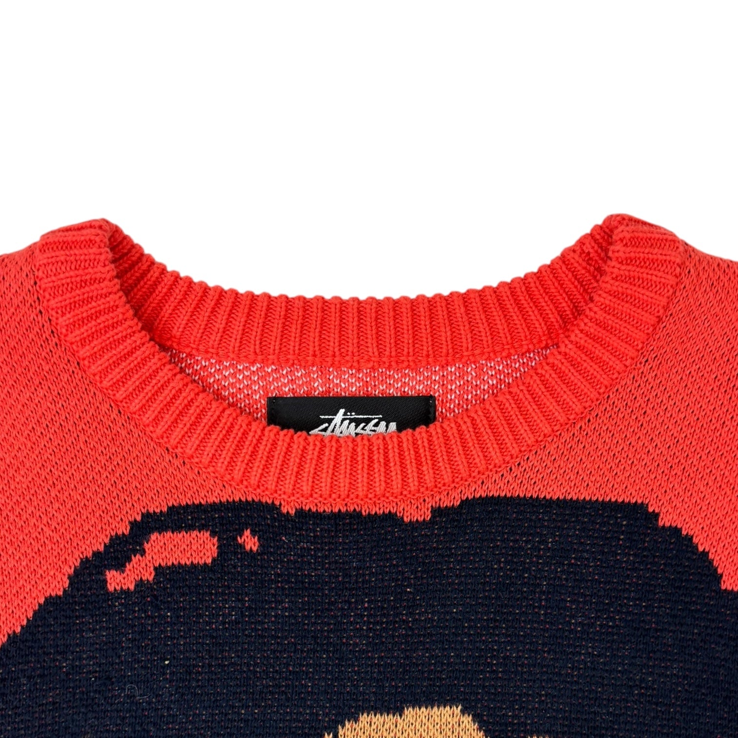 Stussy x Bob Marley Knit Sweater Orange