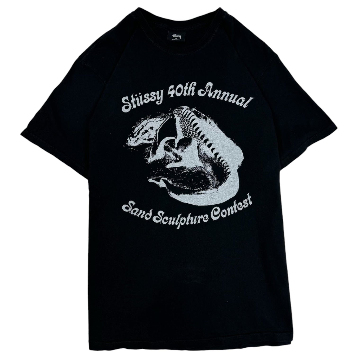 Stüssy 40th Annual Sand Sculpture Contest T-Shirt Black