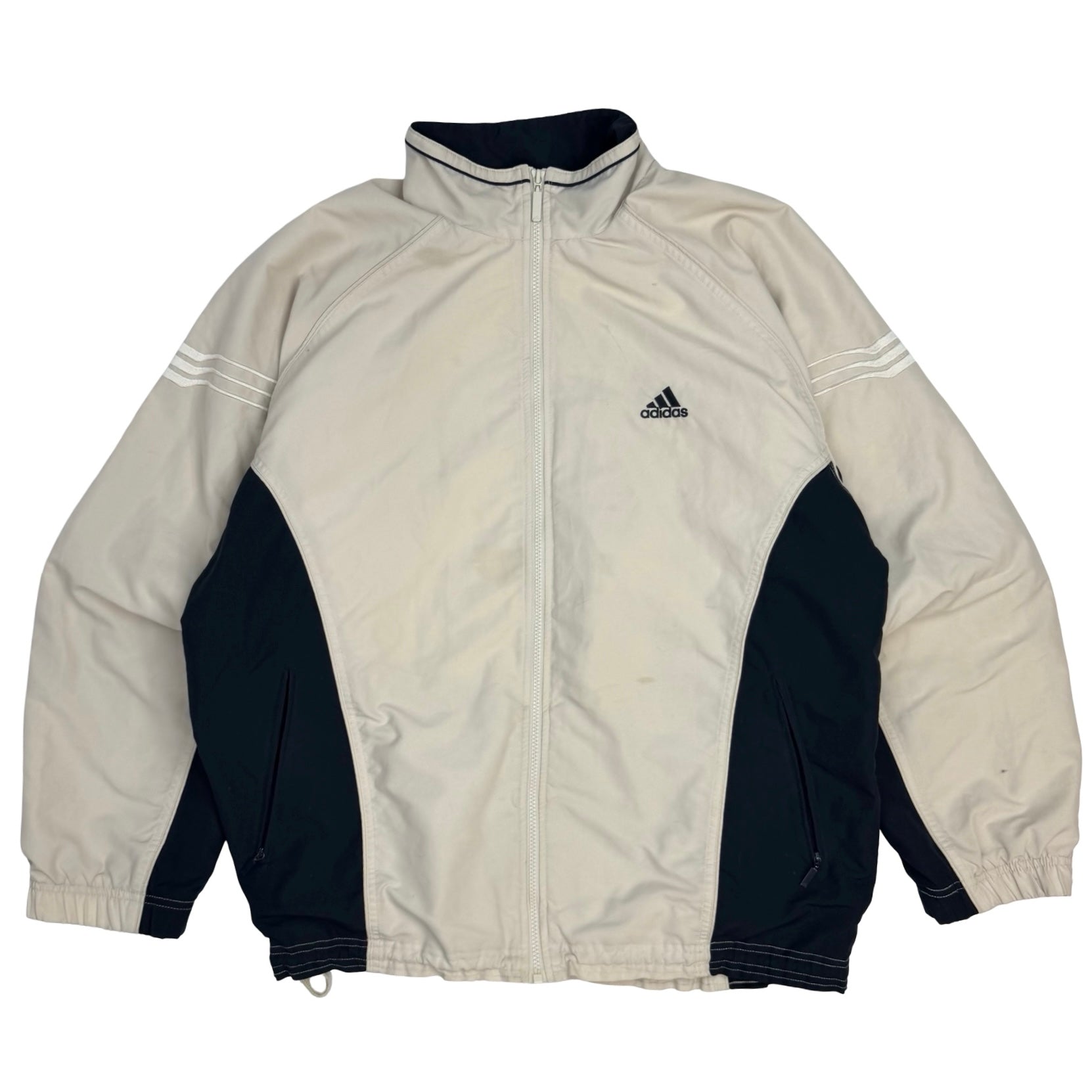 Vintage Adidas Windbreaker Jacket Tan