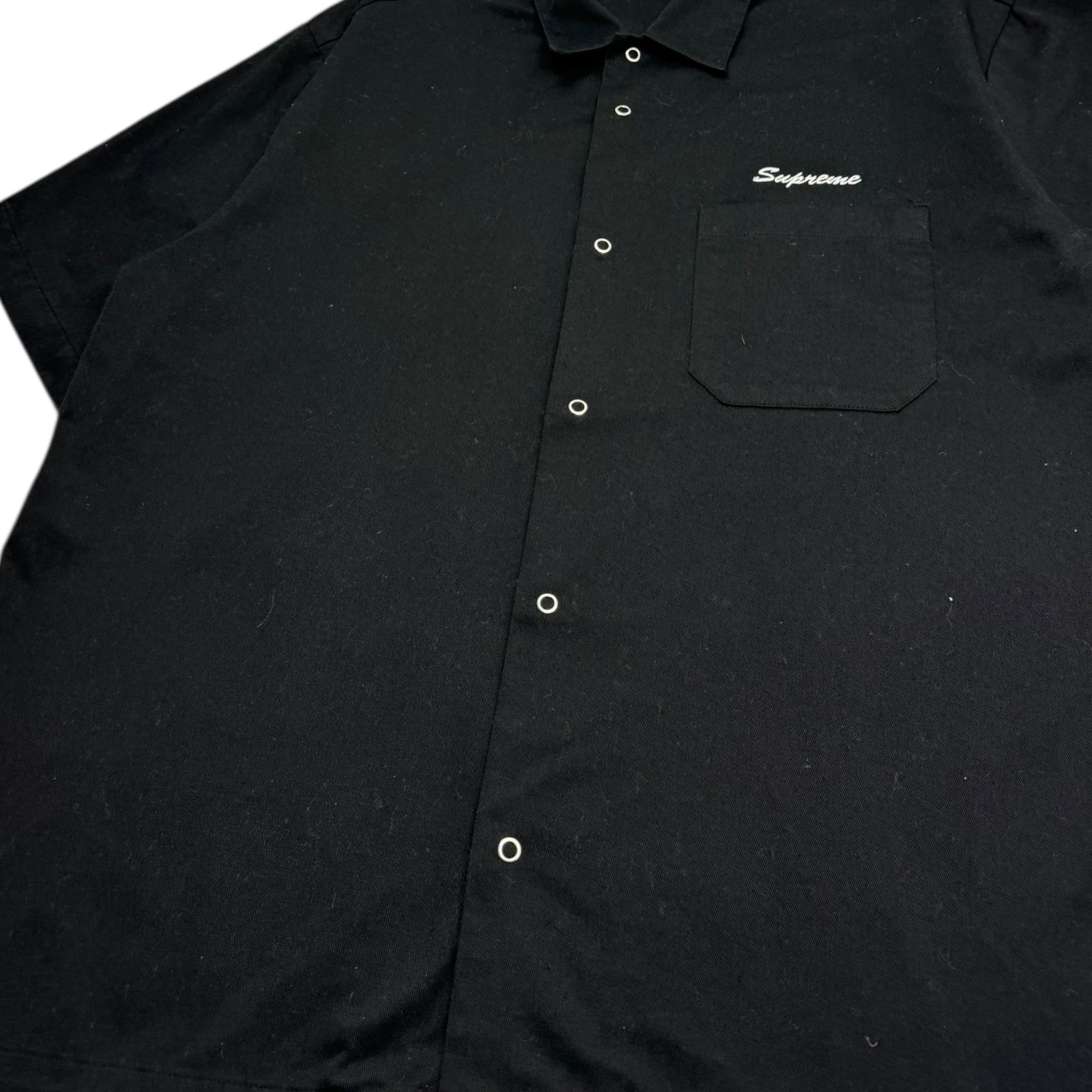 Supreme Margaret Keane Teardrop S/S Work Shirt Black