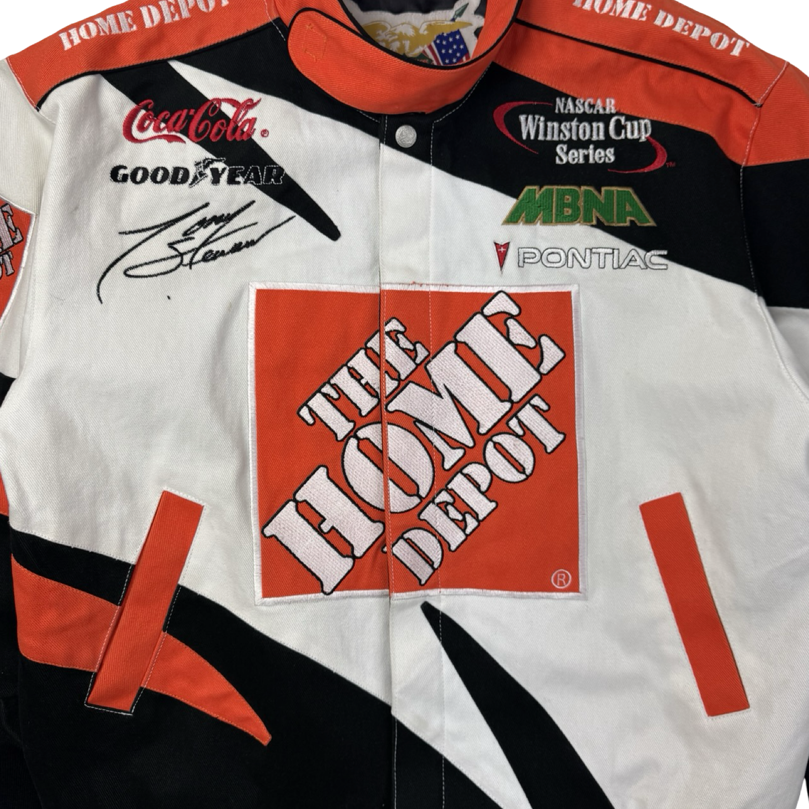 2005 Home Depot #20 Tony Stewart Jeff Hamilton NASCAR Jacket