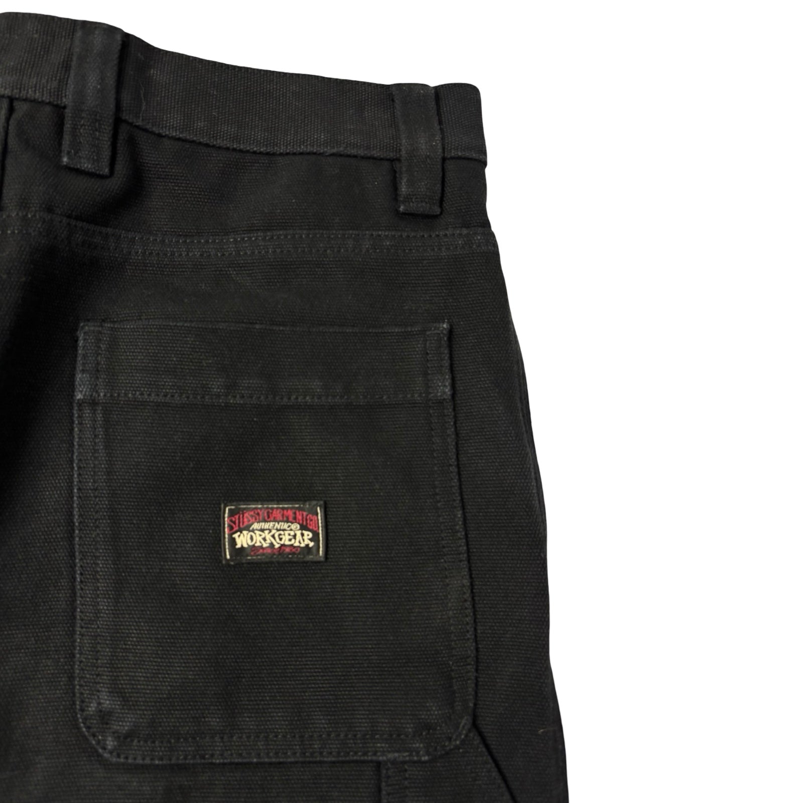 Stussy Workgear Canvas Workwear Pant Black