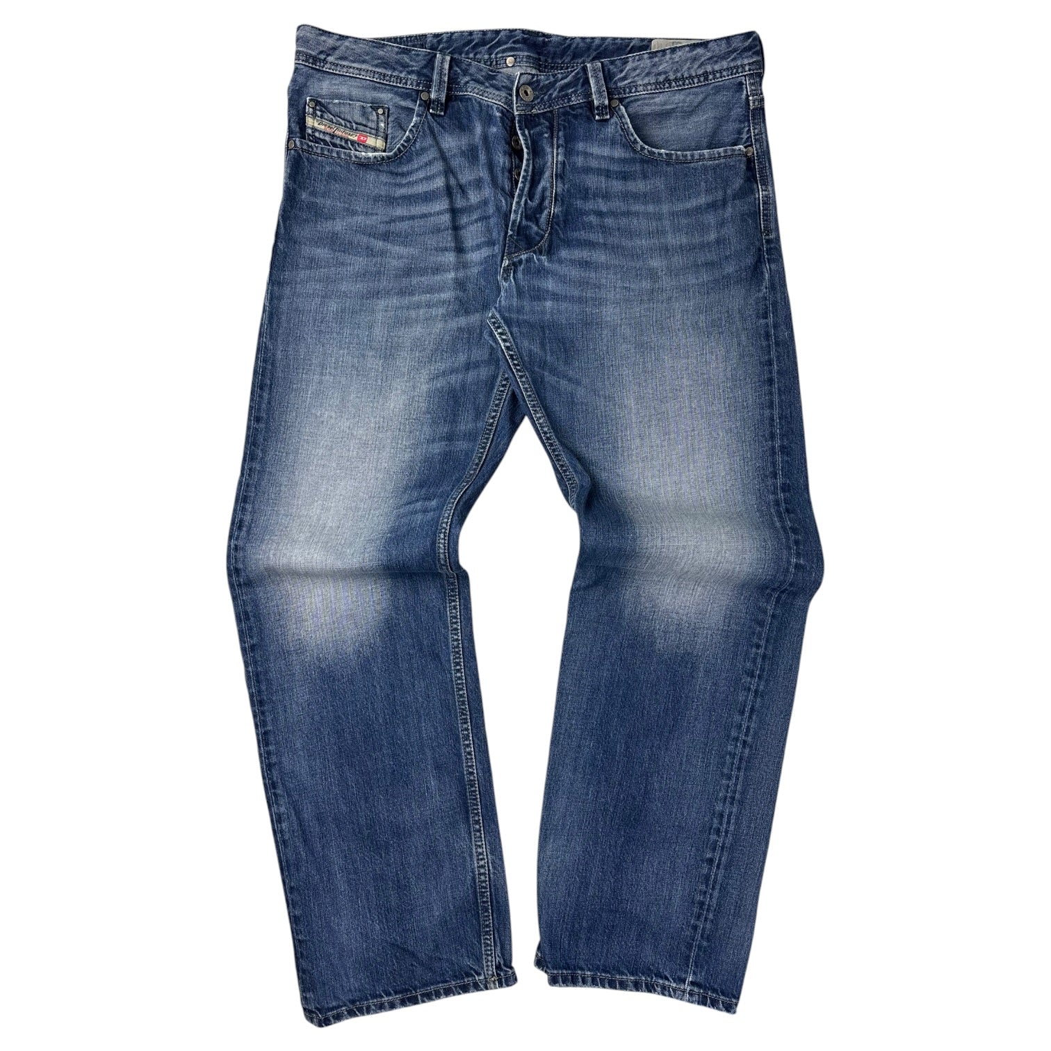 Y2K Diesel Larkee Jeans Medium Washed Blue (1)