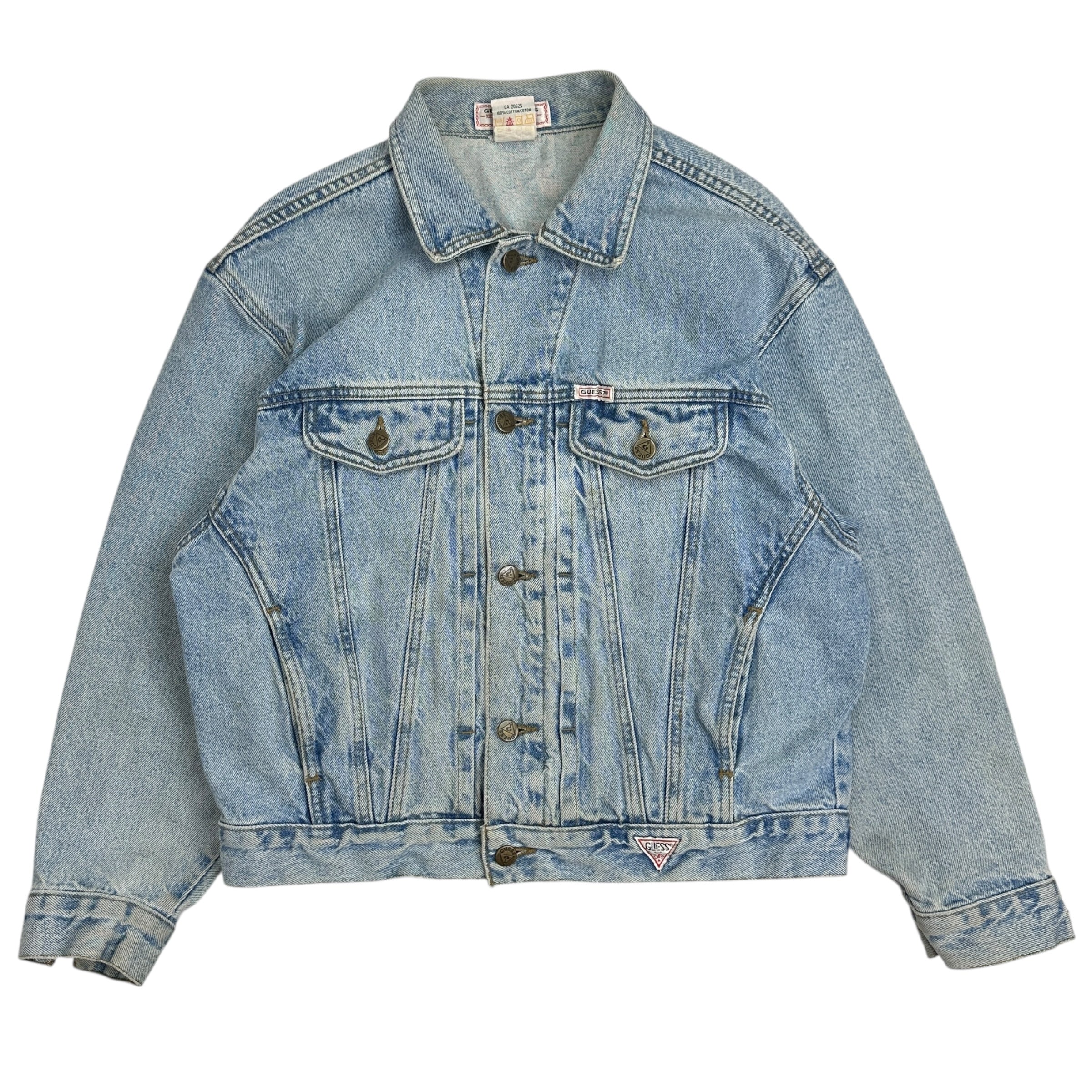 Vintage Guess U.S.A Women’s Light Wash Denim Jacket