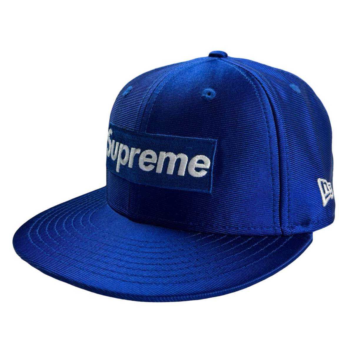 SS16 Supreme Dazzle Box Logo New Era Hat Royal Blue