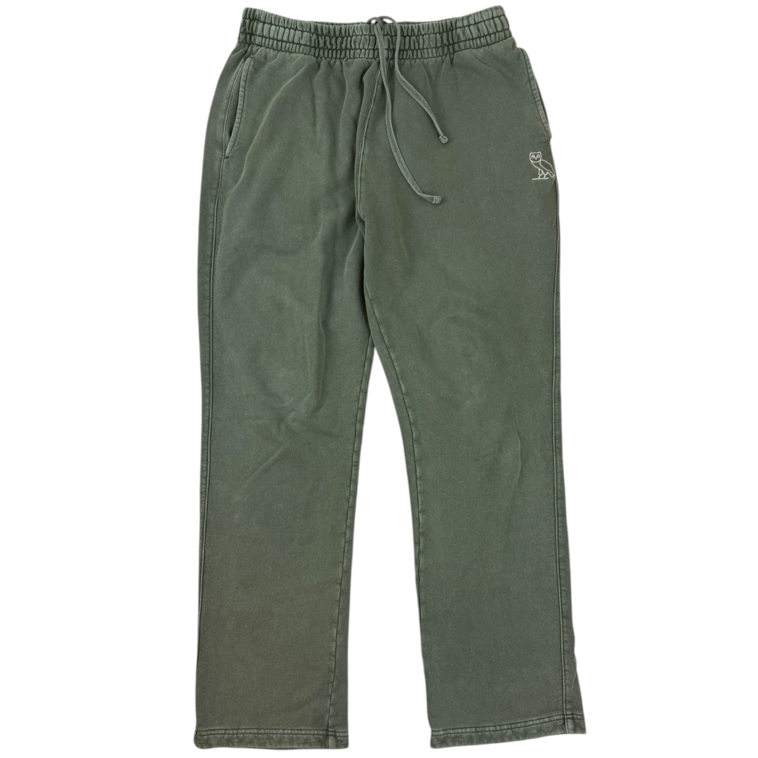 OVO Muskoka Garment Dyed Open Hem Sweatpants Sage