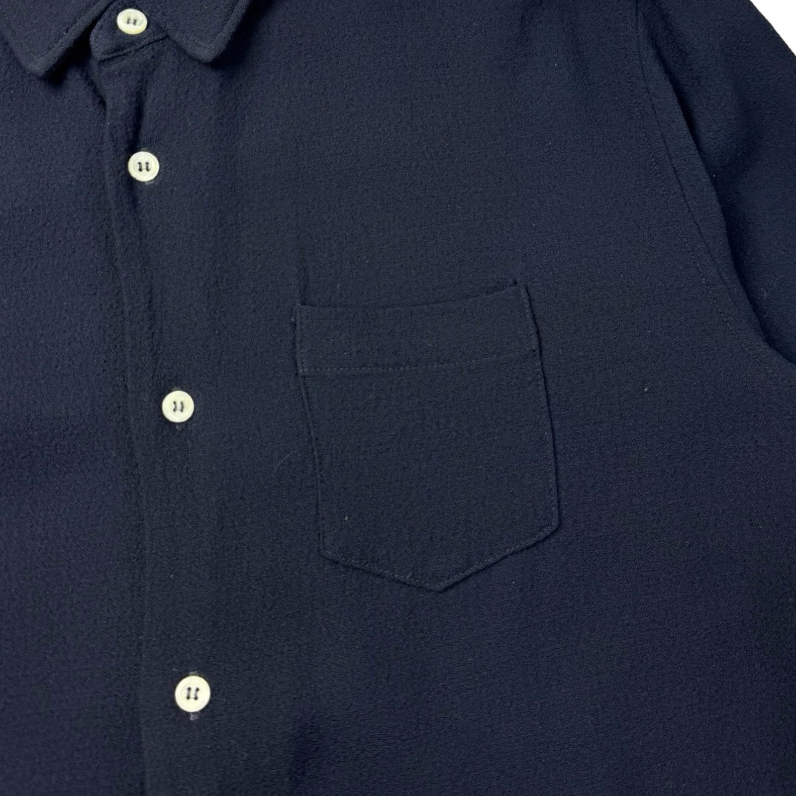 Sefr Button Up Shirt Dark Navy