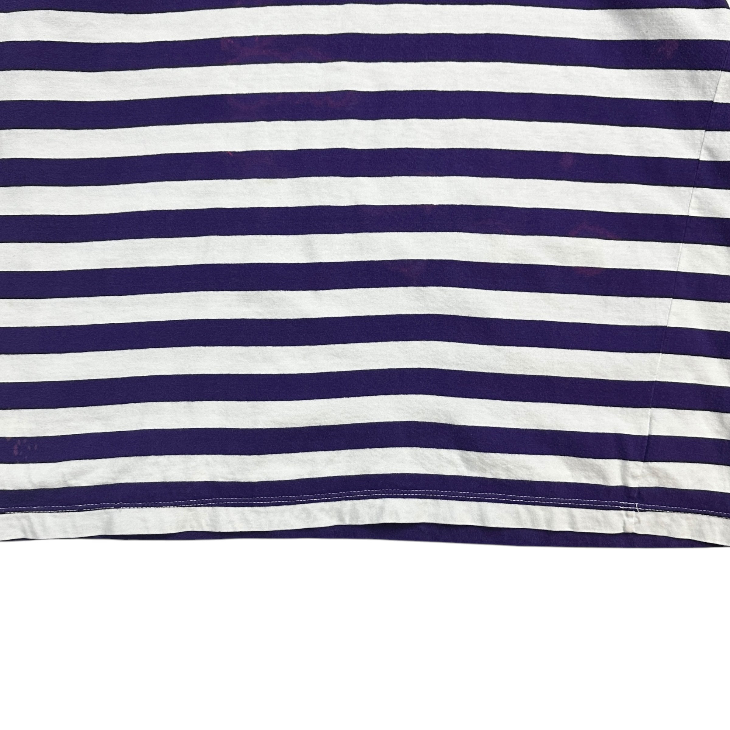 Vintage Guess Striped Shirt Purple