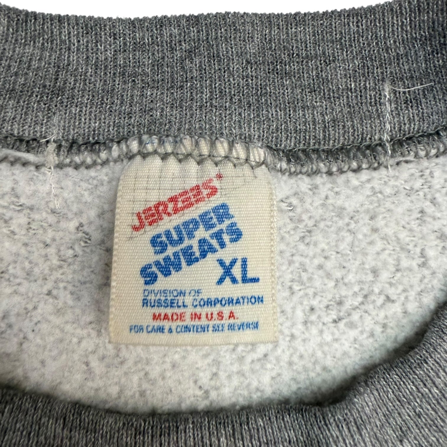 Vintage Indiana Crewneck Grey