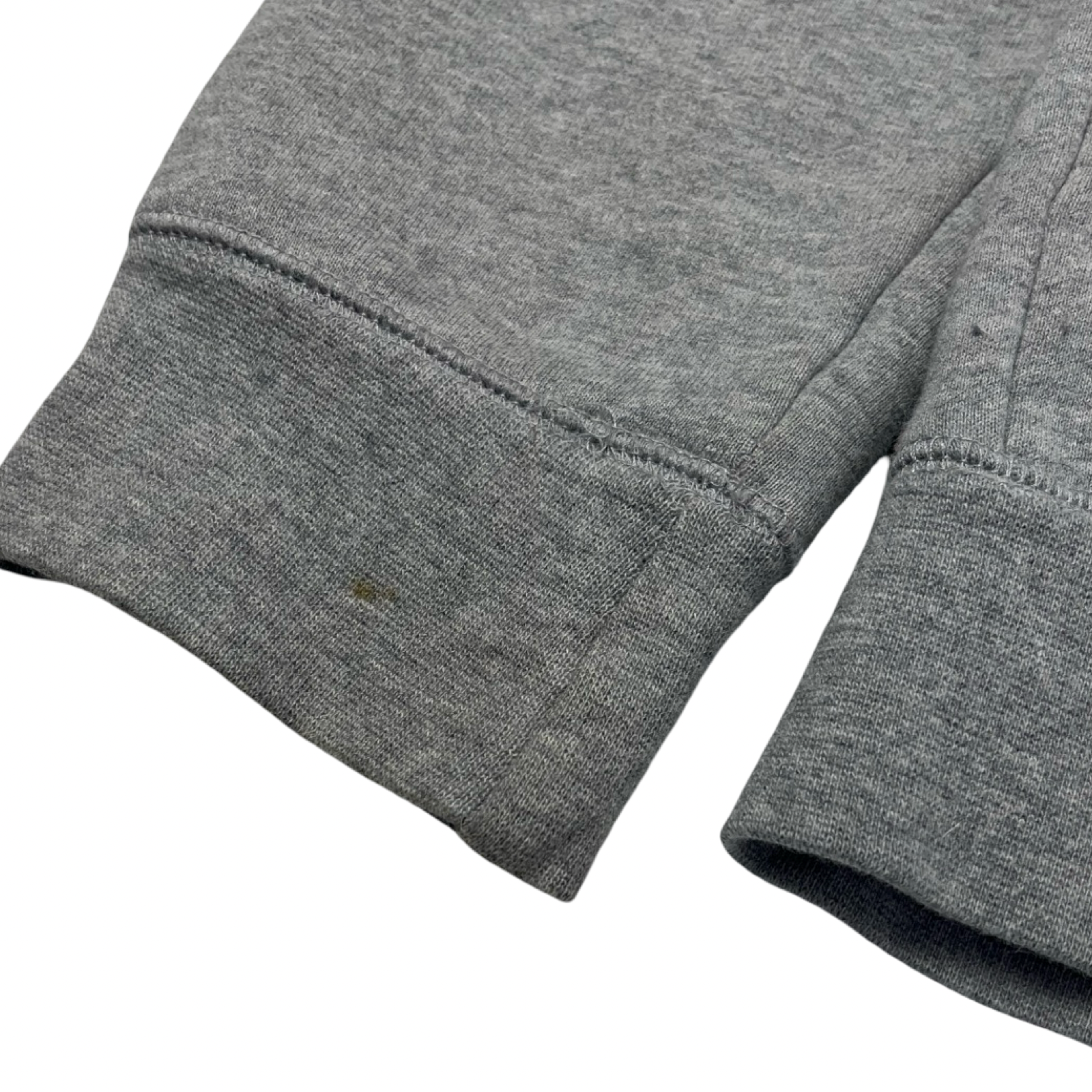 Vintage Y2K FCUK Embroidered Full Zip Sweater Grey