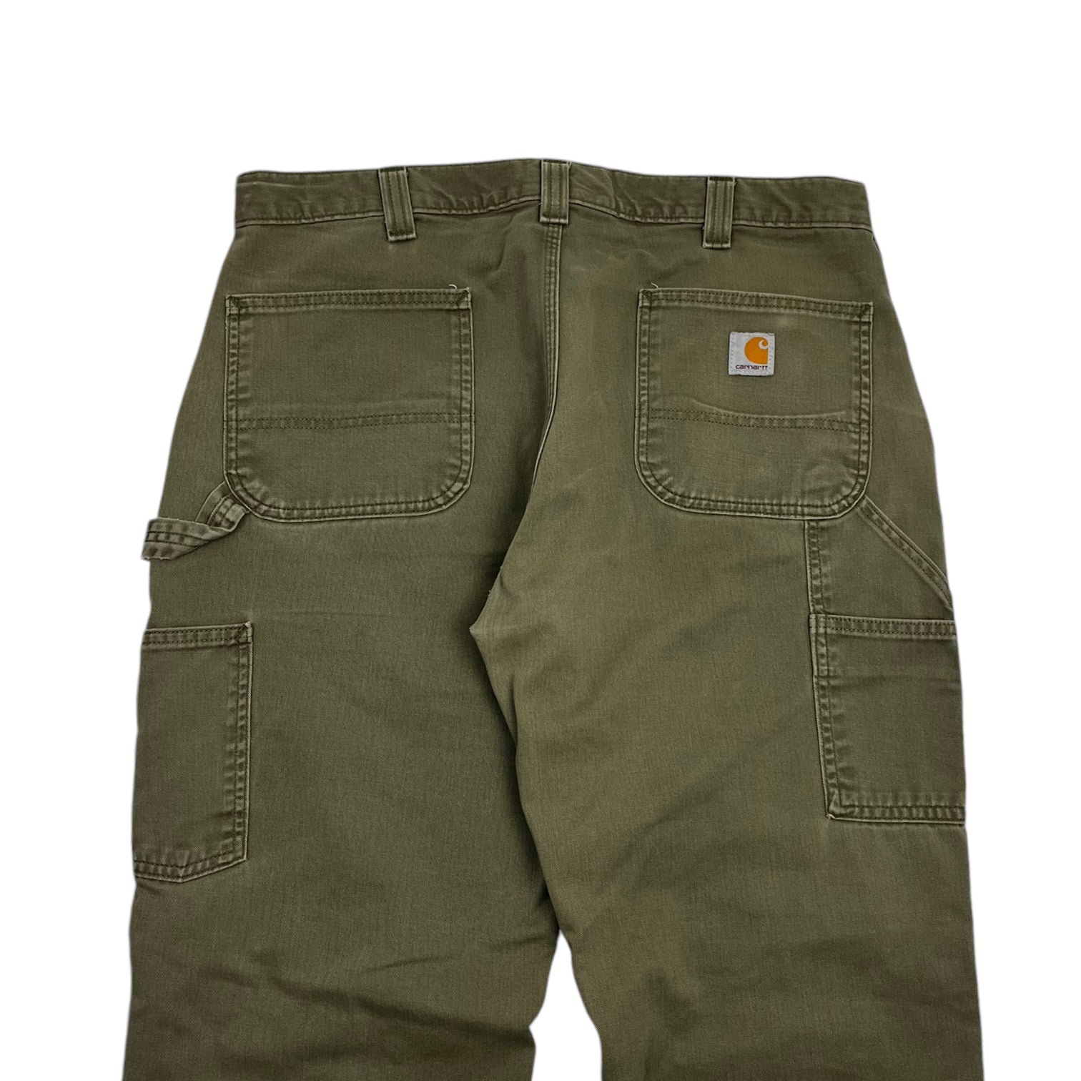 Carhartt Carpenter Work Pants Faded Olive