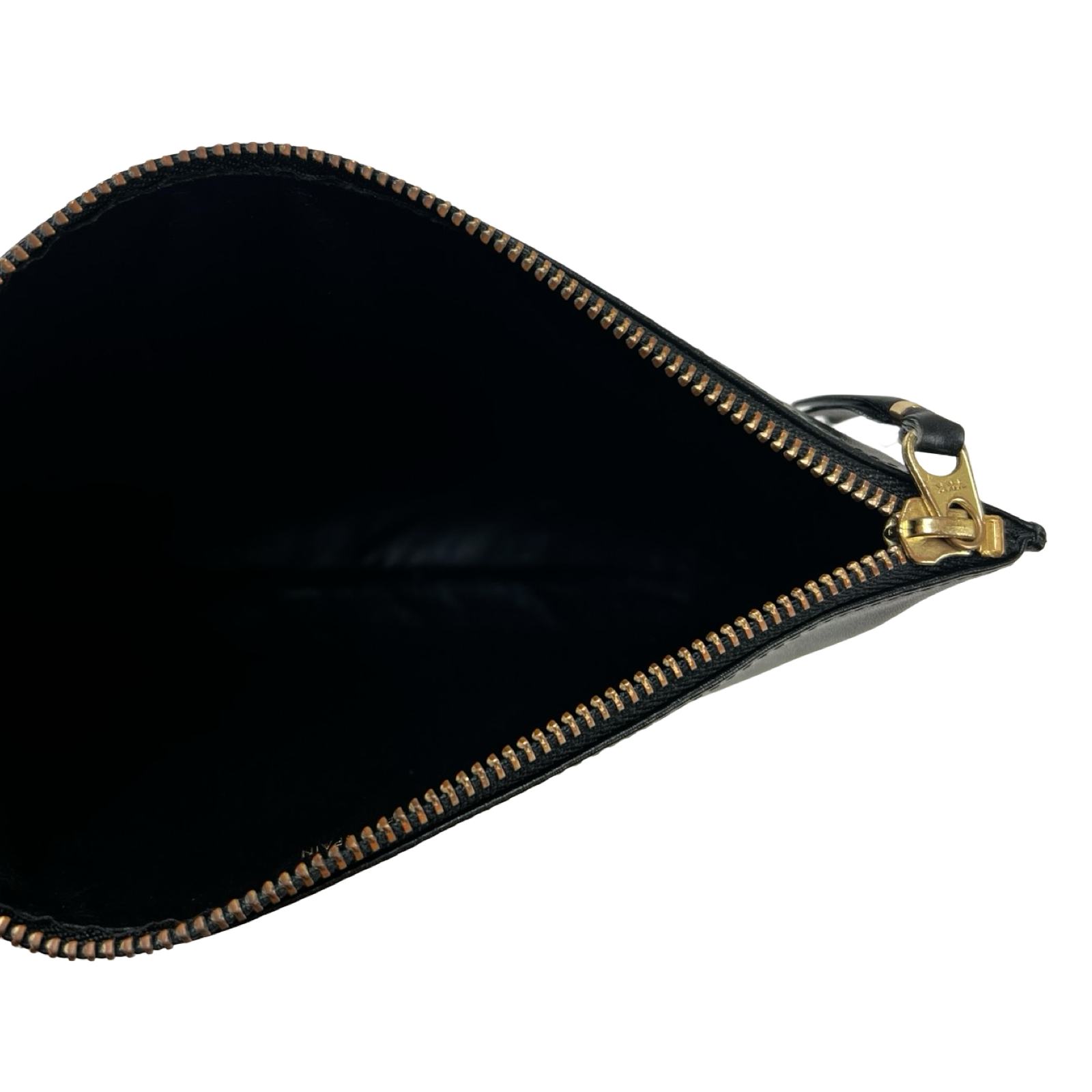 Comme Des Garçons Huge Logo Zip Pouch