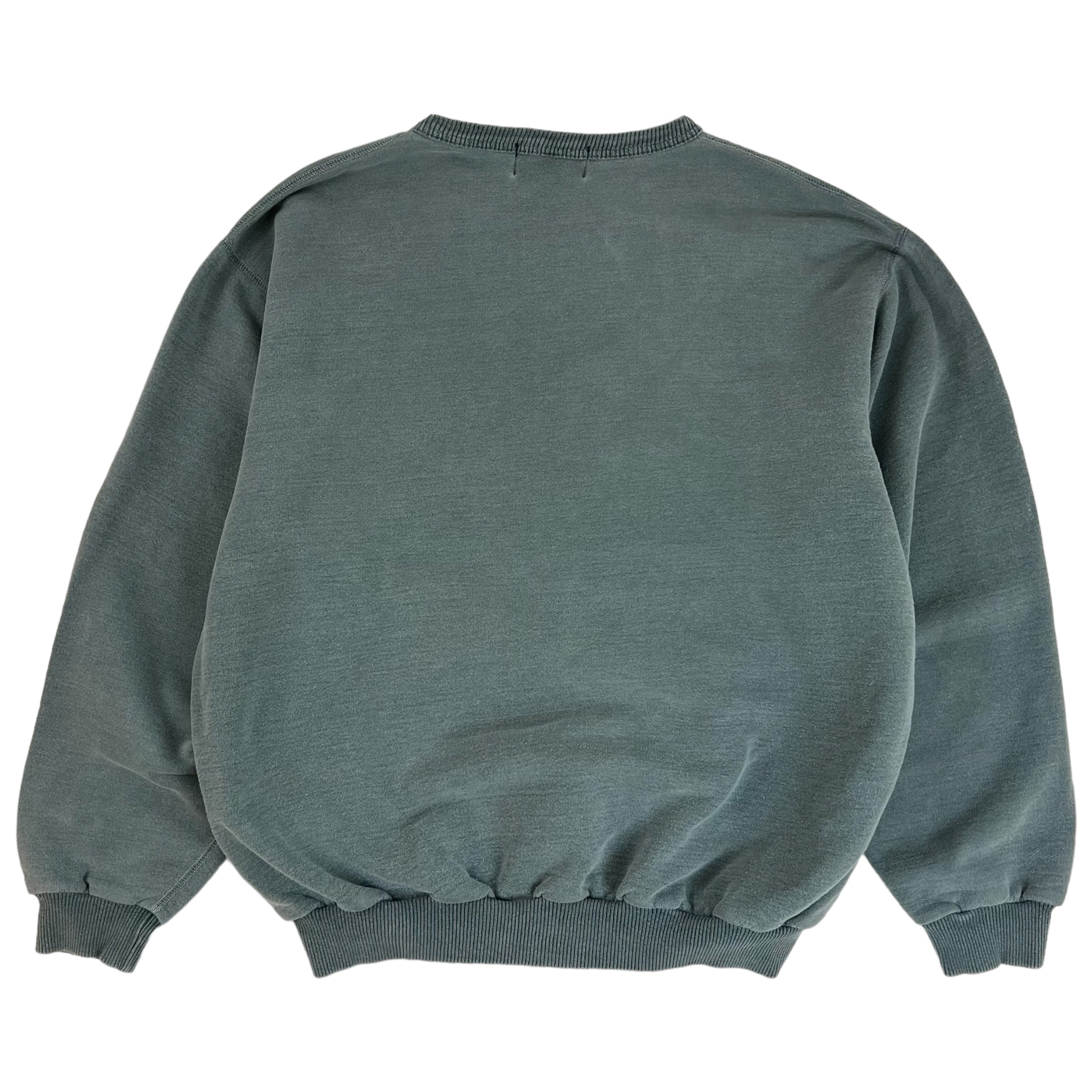 Vintage Non Fiction Crewneck Green