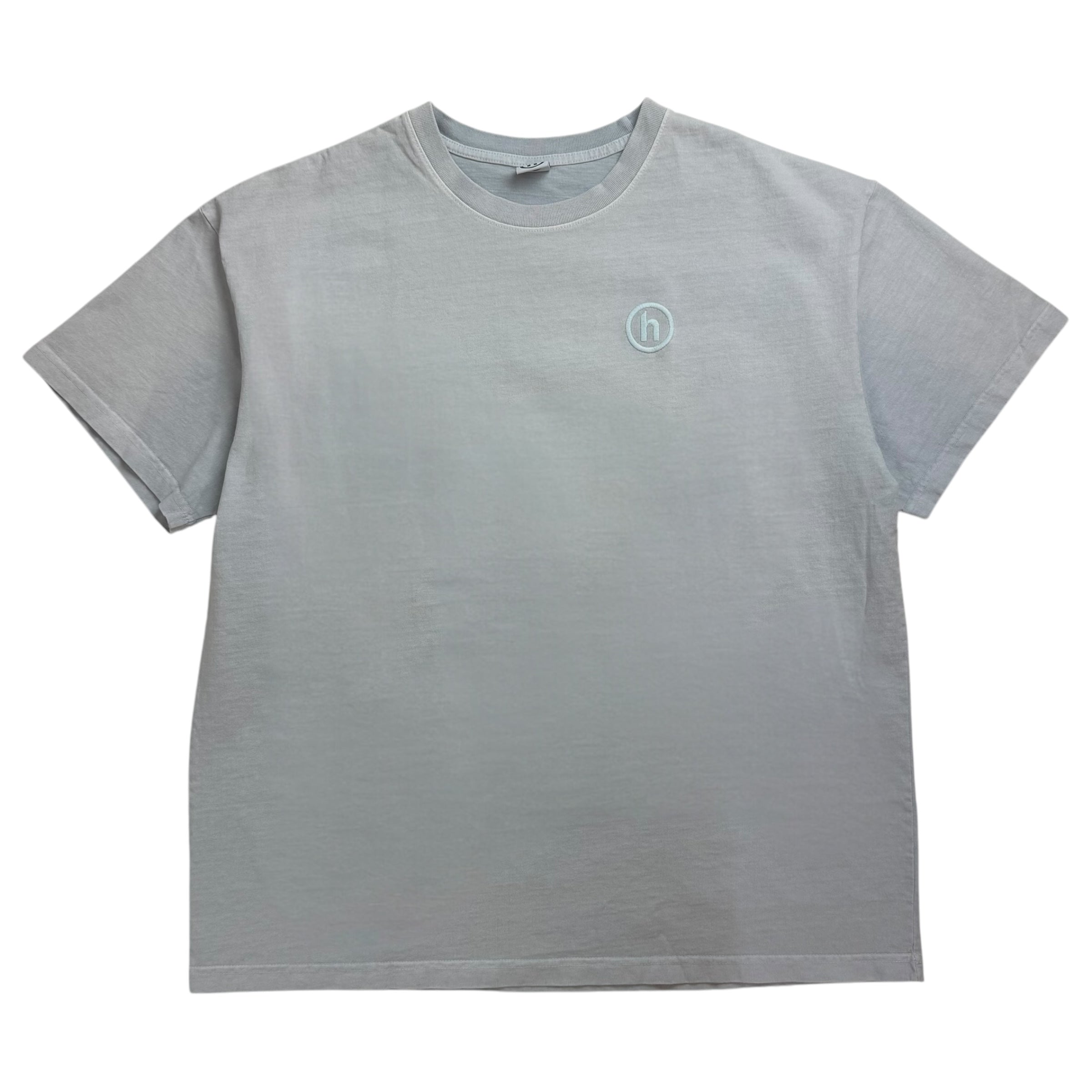 Hidden NY Uniform H Logo Embrodiery Vintage Wash Tee Light Blue