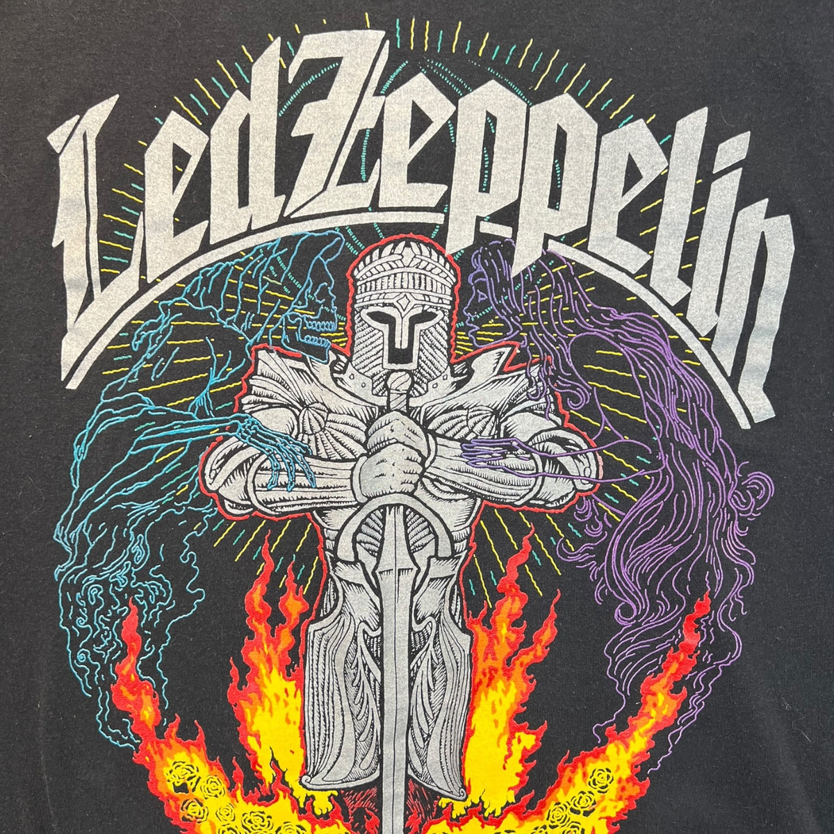 Vintage Led Zeppelin “Let The Music Be Your Master” T-Shirt Black