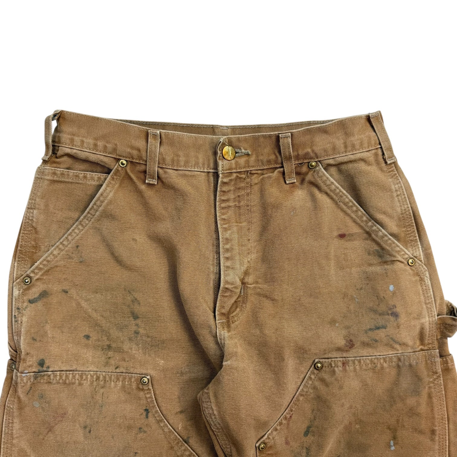 Vintage Carhartt Double Knee Pants Tan