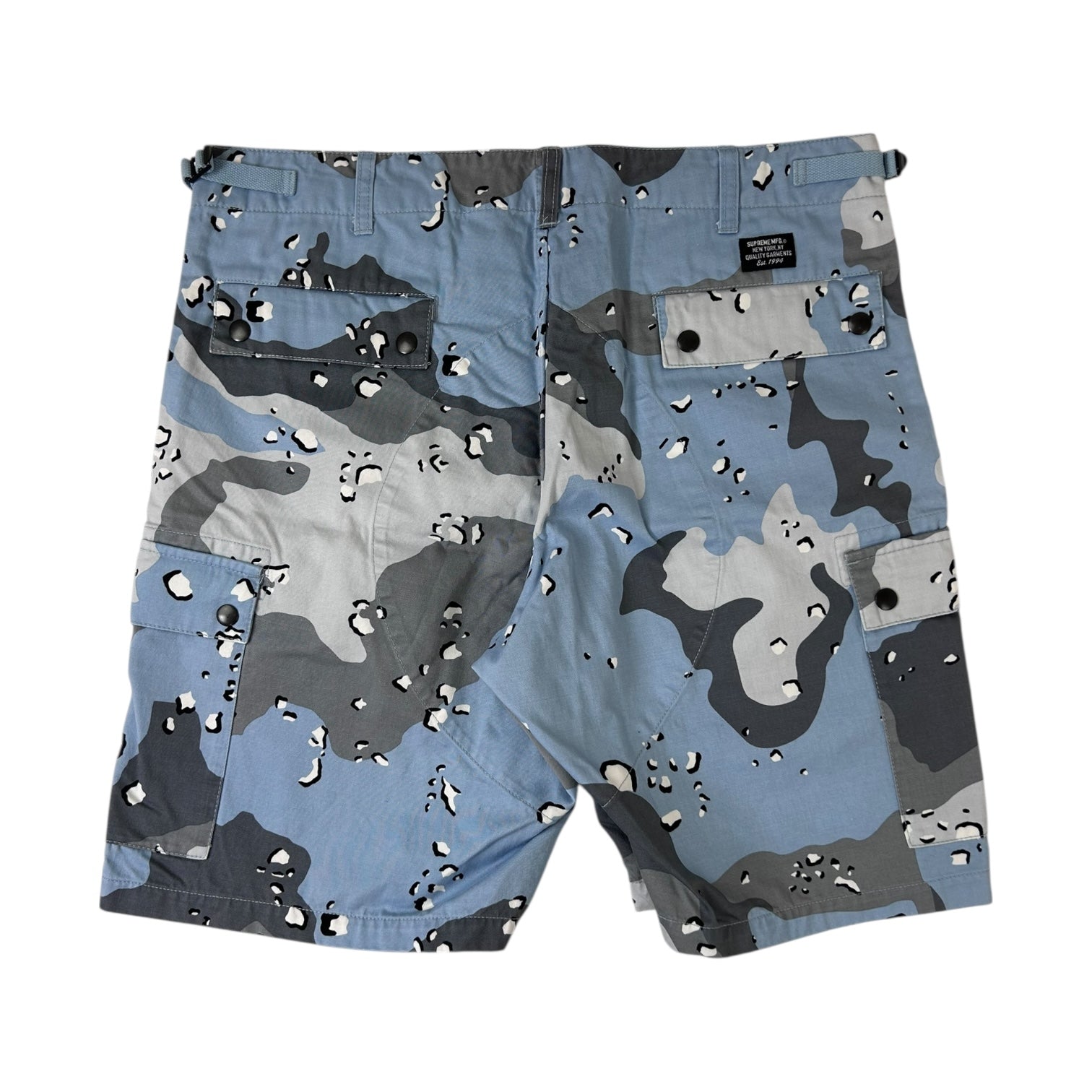 Supreme Cargo Shorts Blue Camo