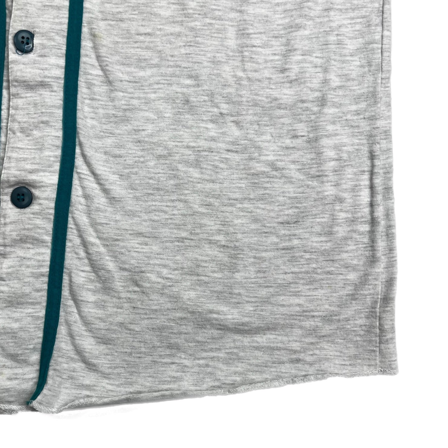 1996 Betty Boop Baseball Jersey Heather Grey/Teal