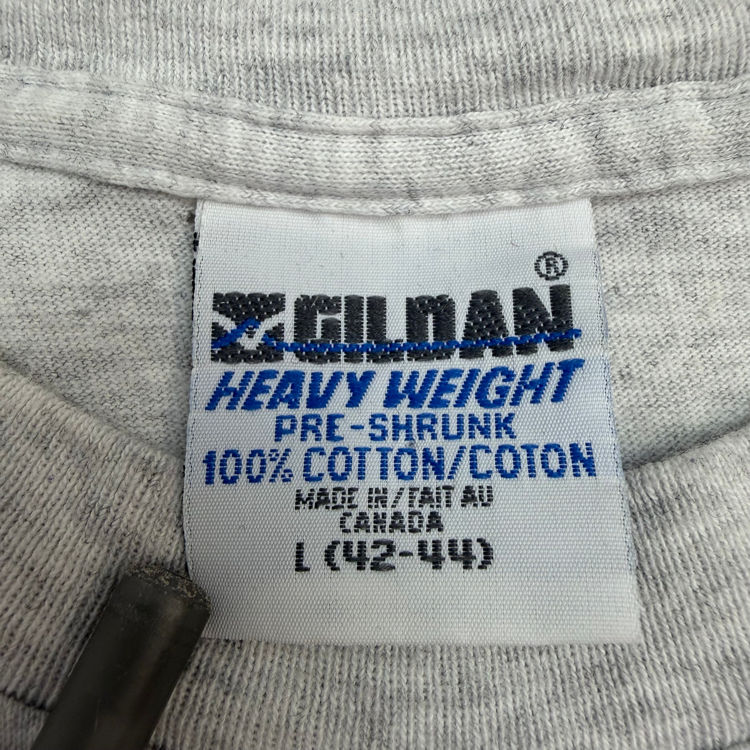 Vintage Calvin Ford Parody Tee Grey