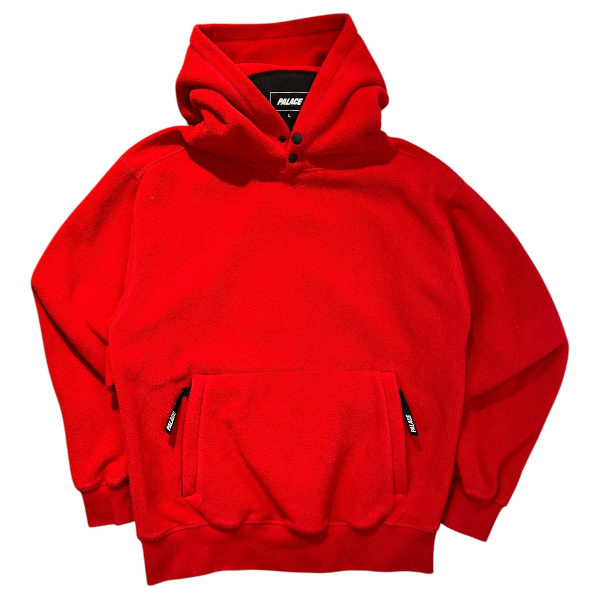 Palace Polartec Fleece Hoodie Red