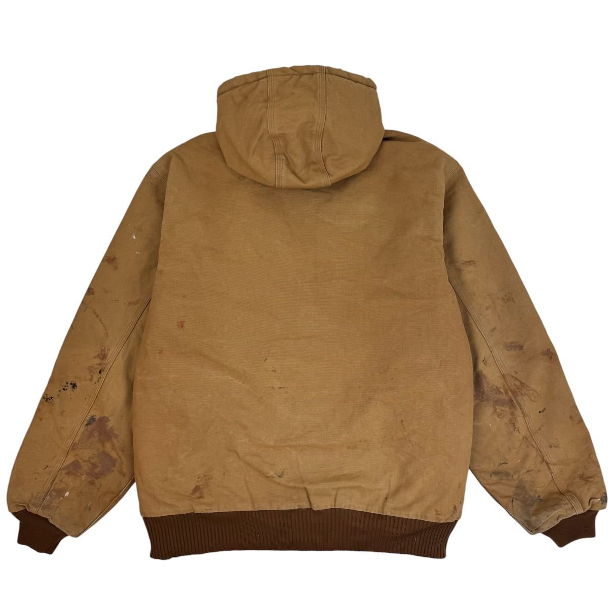 Vintage Carhartt Hooded Jacket Brown