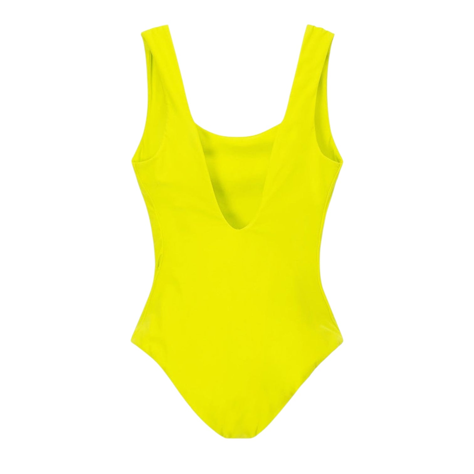 Stussy Stock One-Piece Swim Suit Yellow