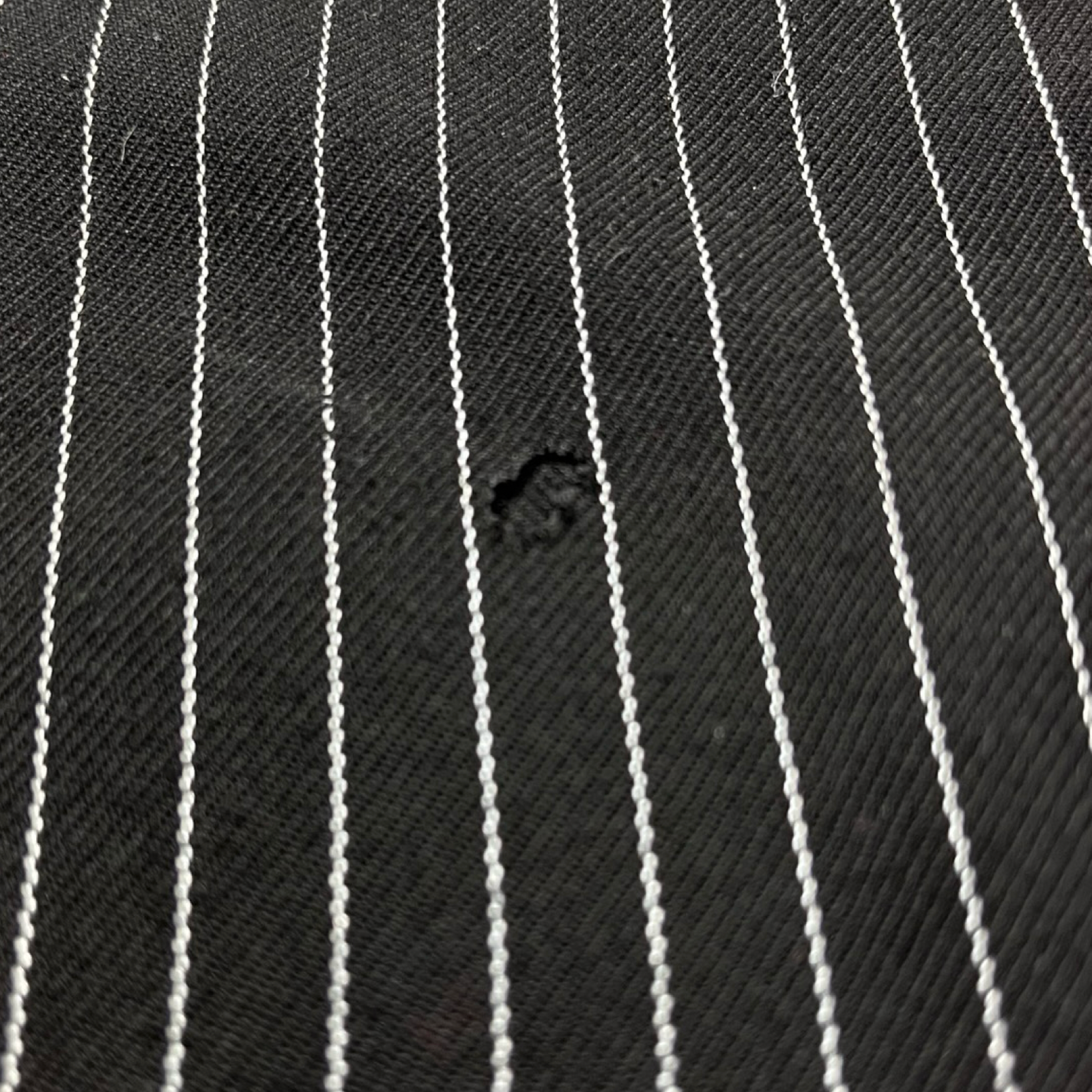 Vintage Y2K Metal Mulisha Pinstripe Shorts Black