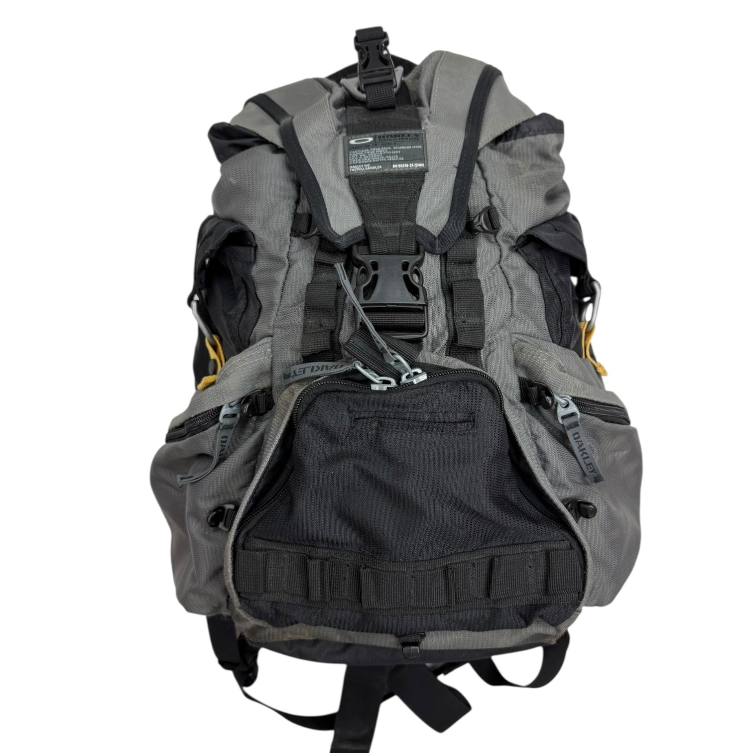 Vintage Oakley Tactical Backpack Grey/Black